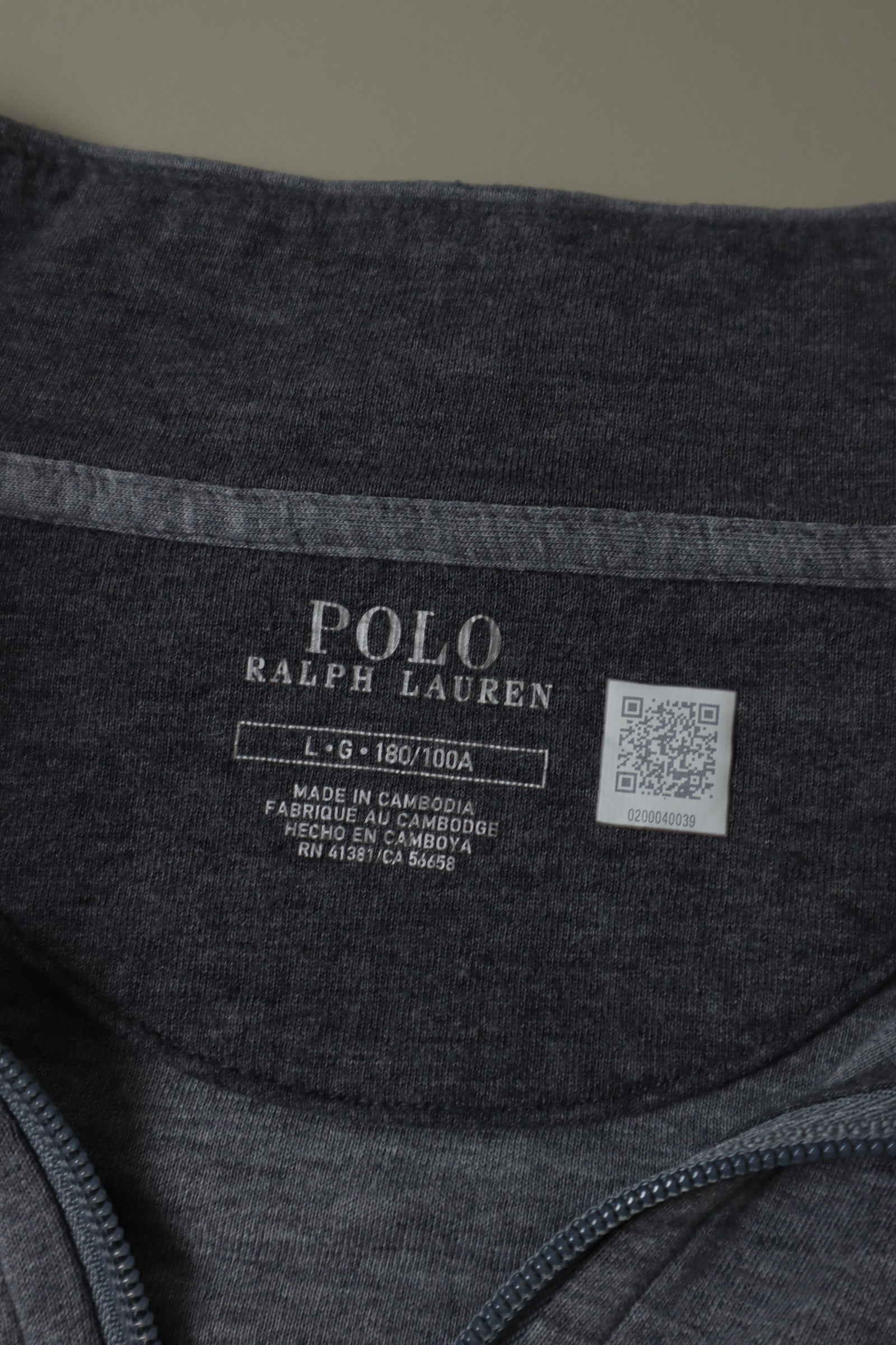 Ralph Lauren quarter zip - L