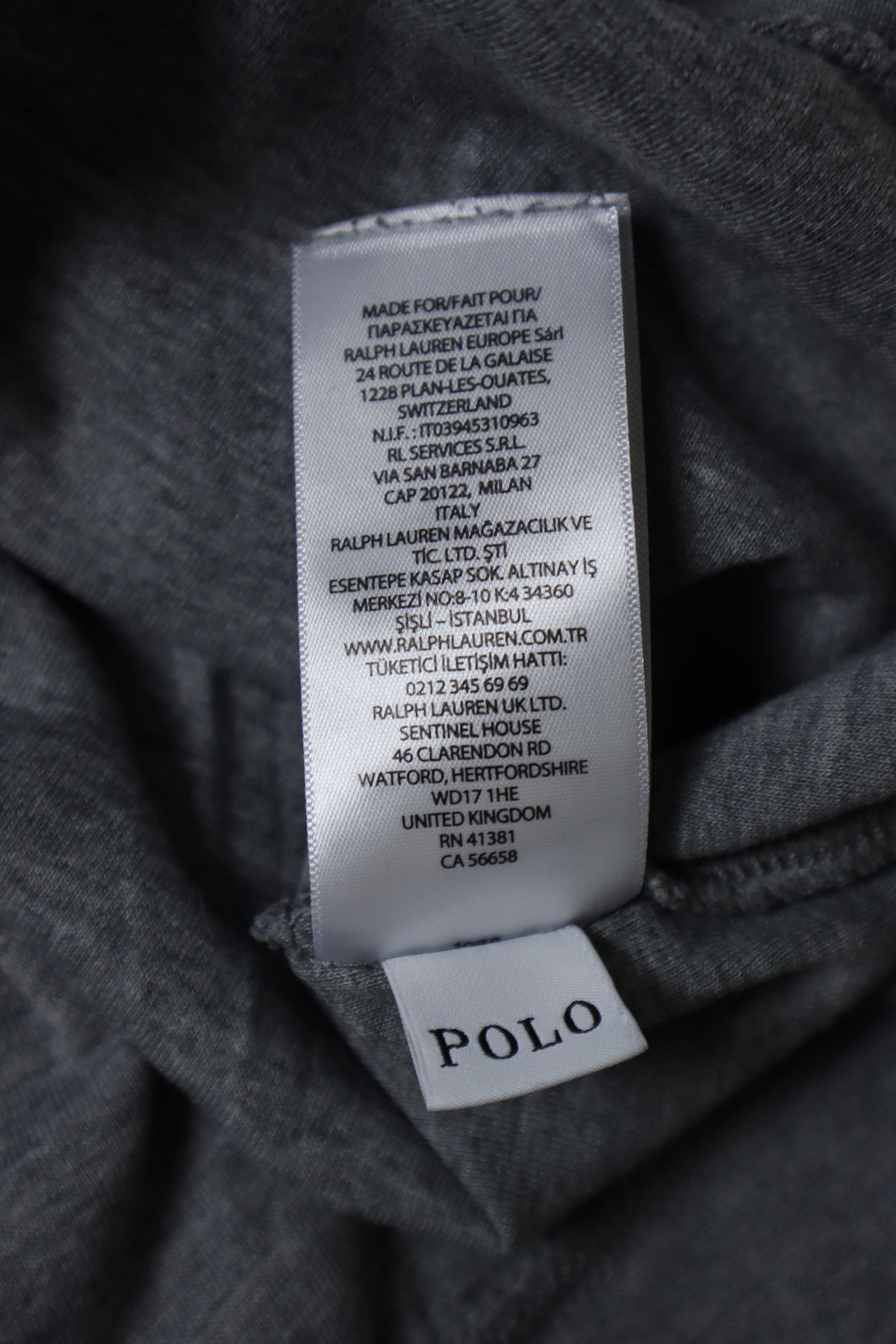 Ralph Lauren trui met kwart rits - L