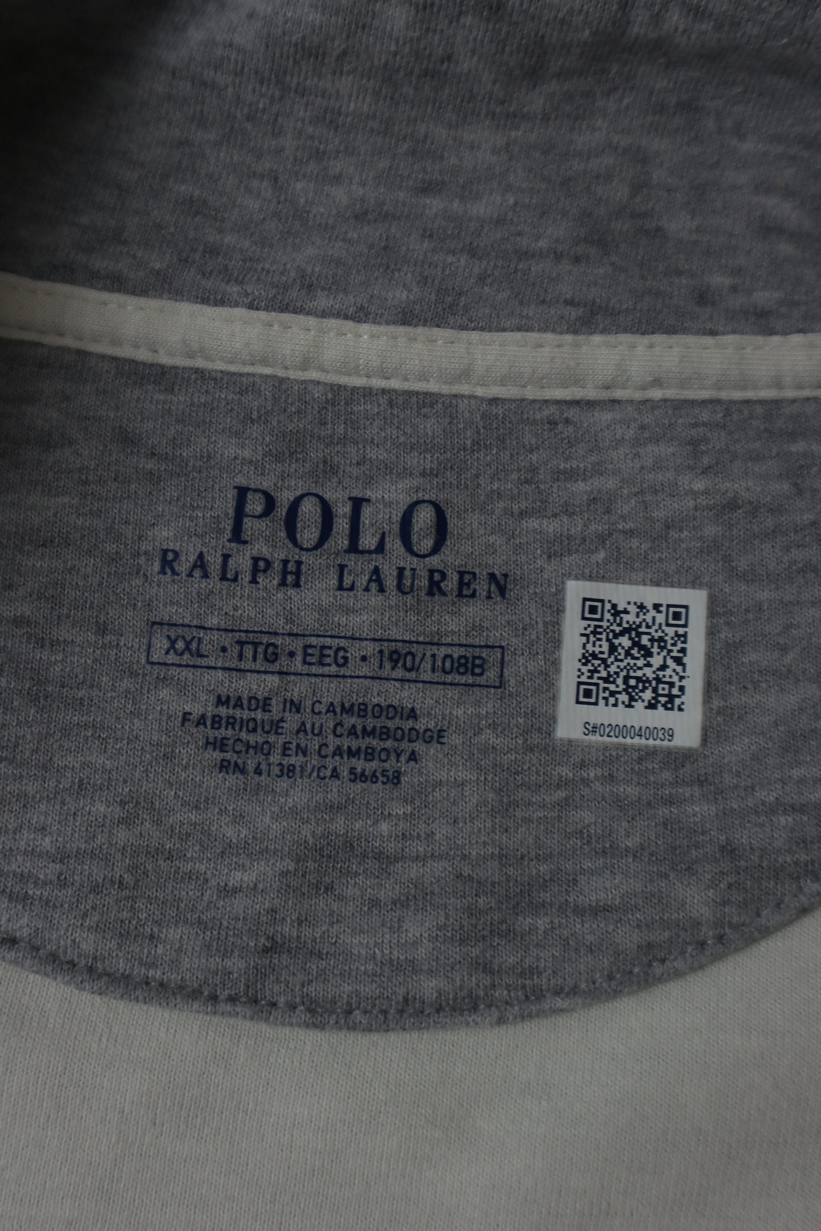 Ralph Lauren quarter zip - XXL
