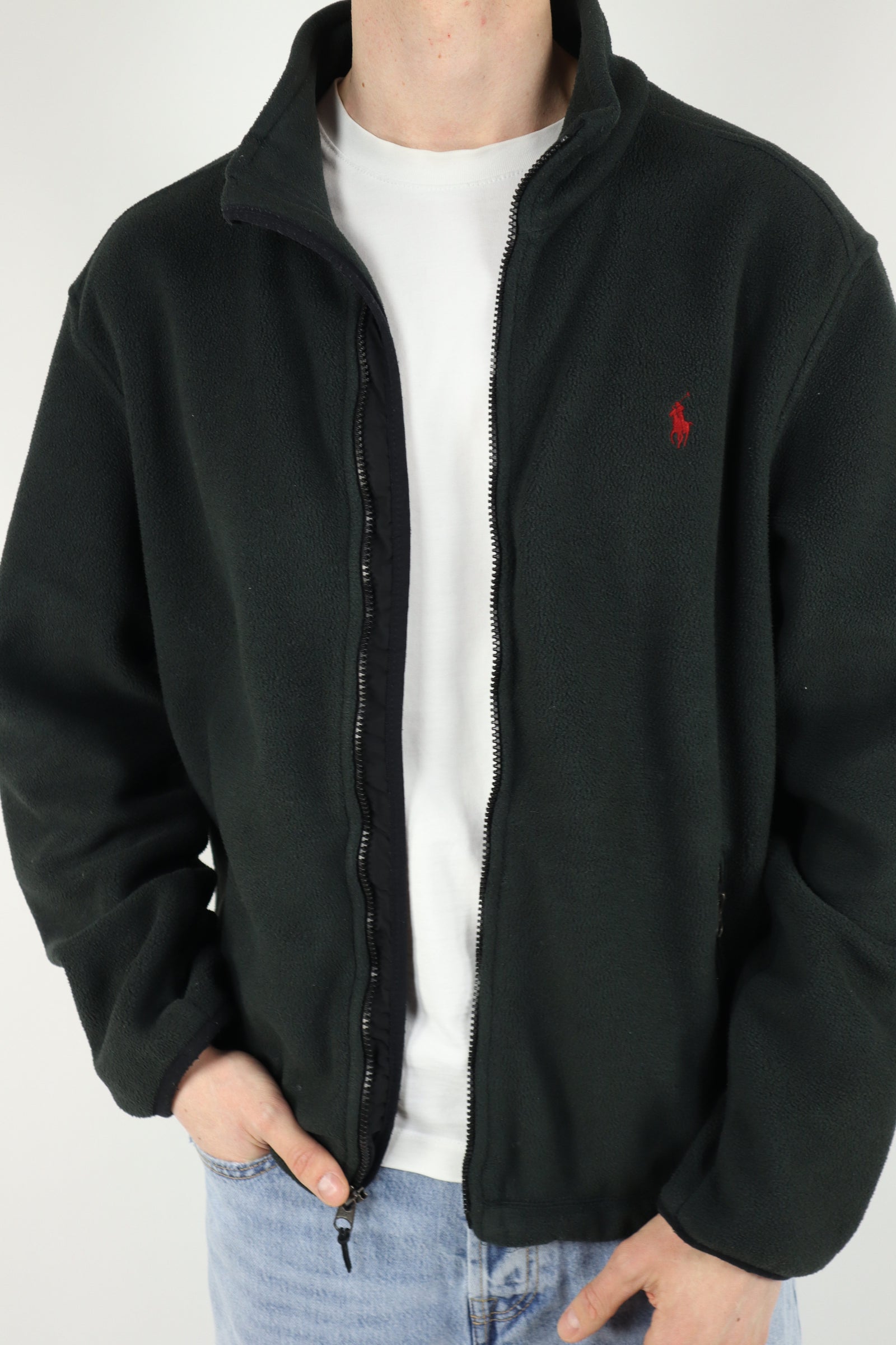 Ralph Lauren fleece jas - L