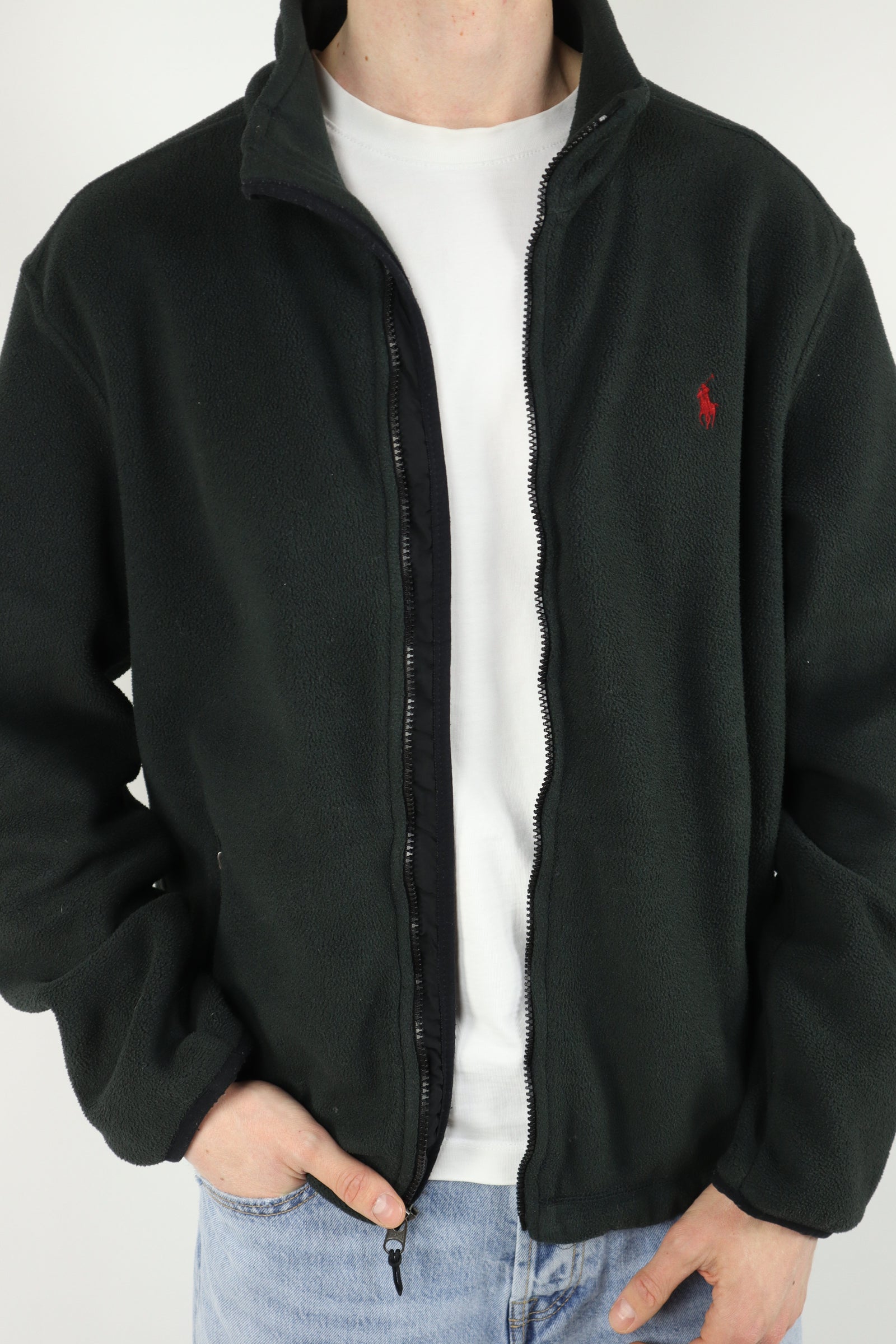 Ralph Lauren fleece jas - L