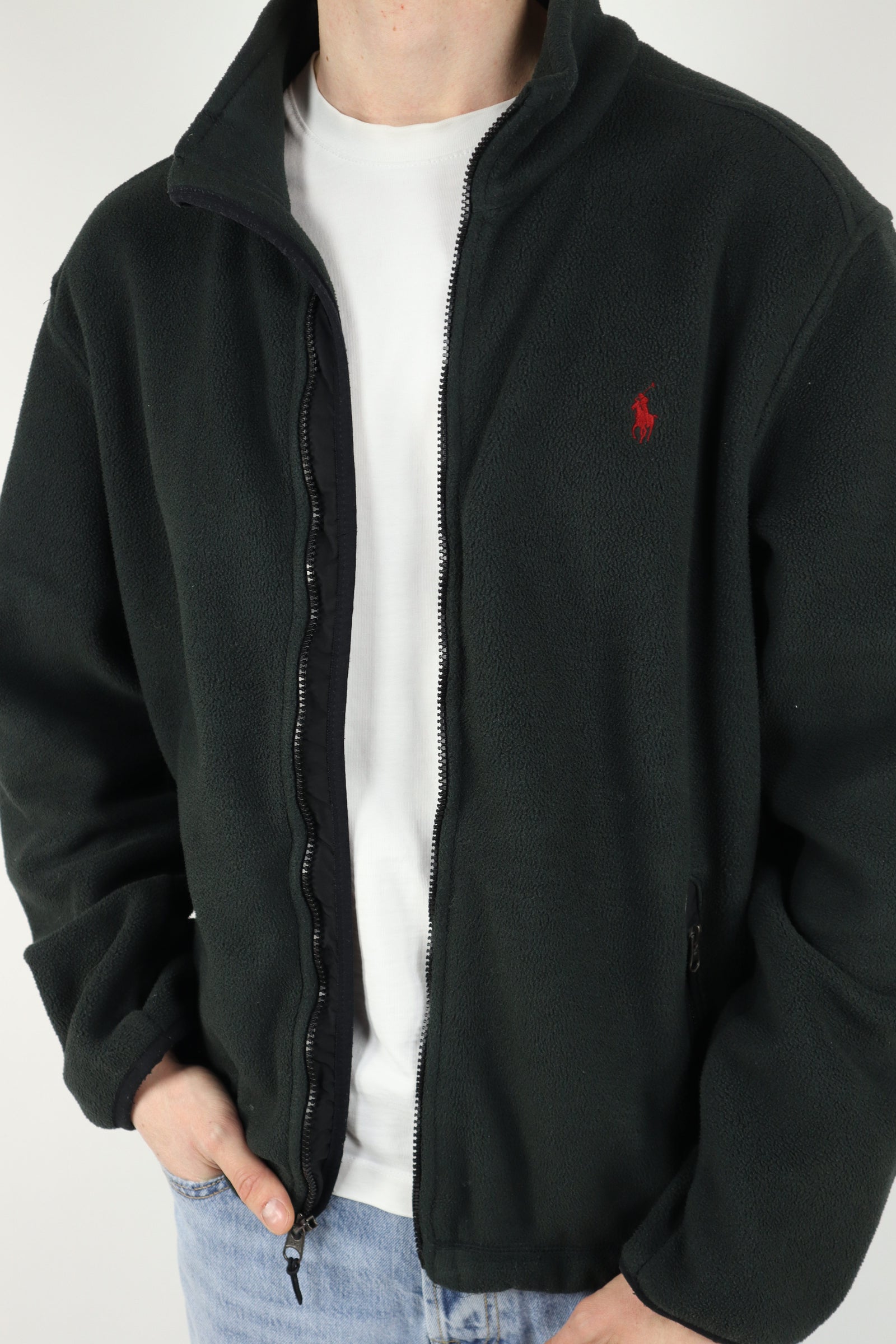 Ralph Lauren fleece jas - L