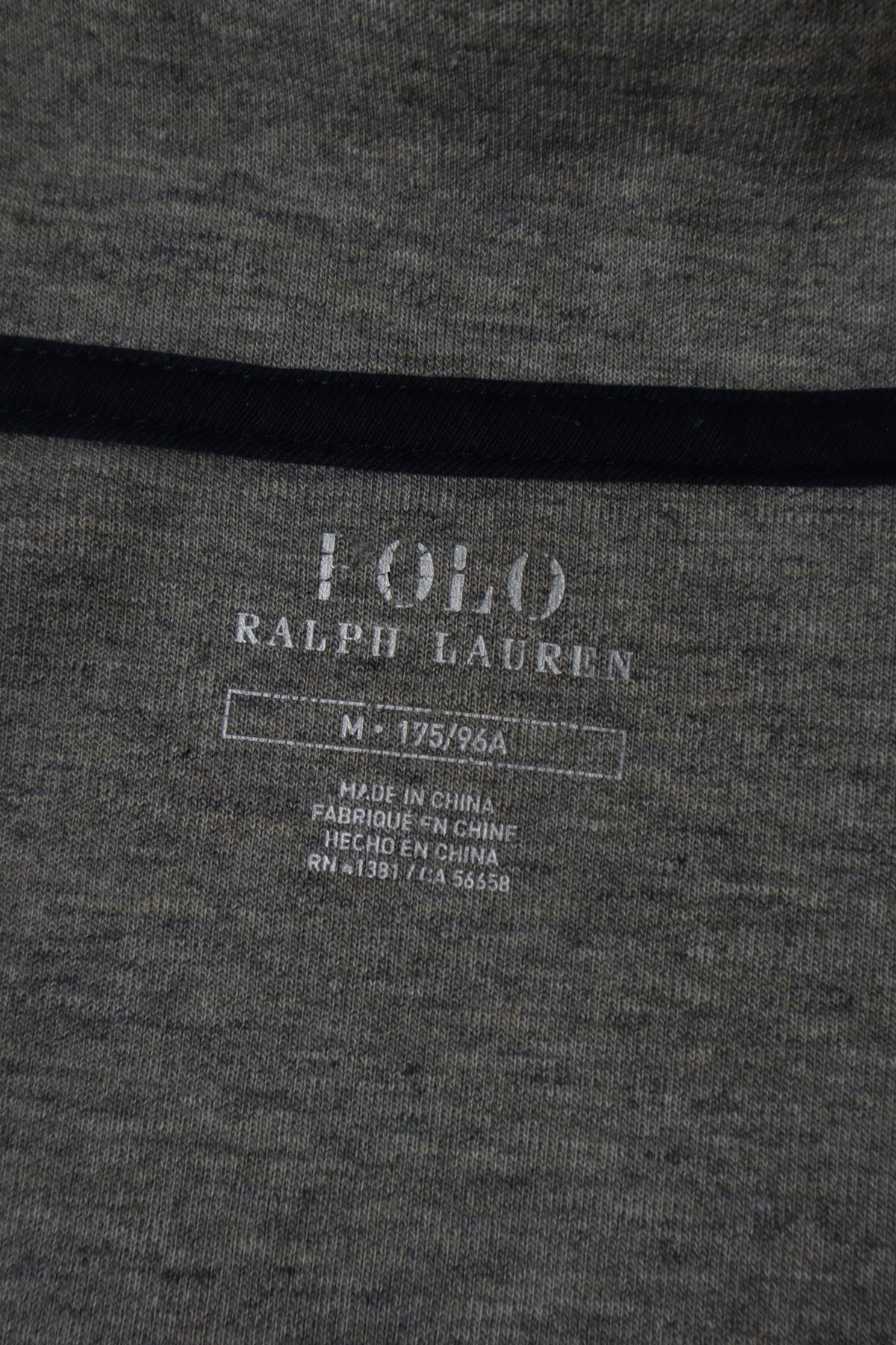 Ralph Lauren trui met kwart rits - M