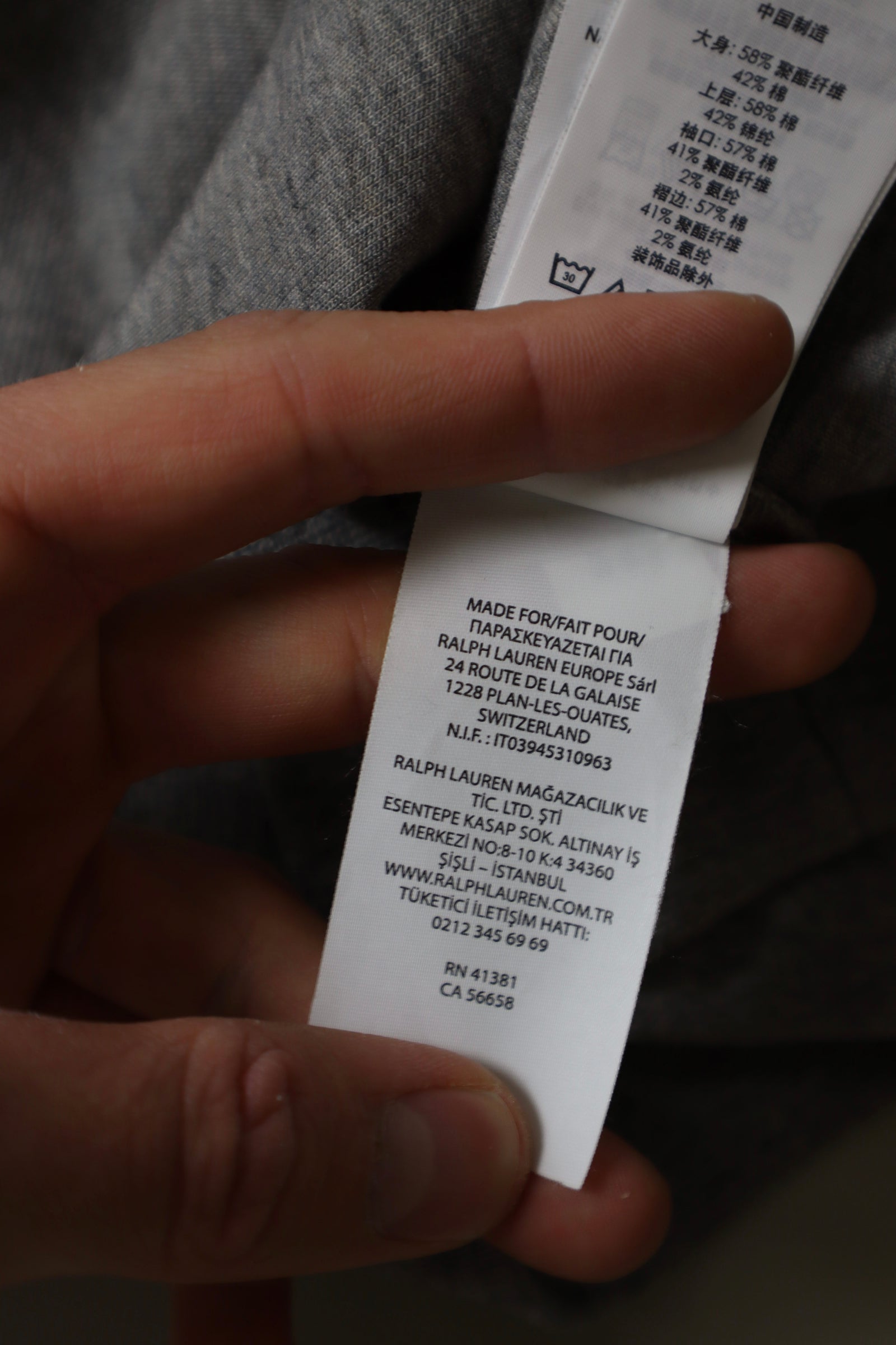 Ralph Lauren quarter zip - M