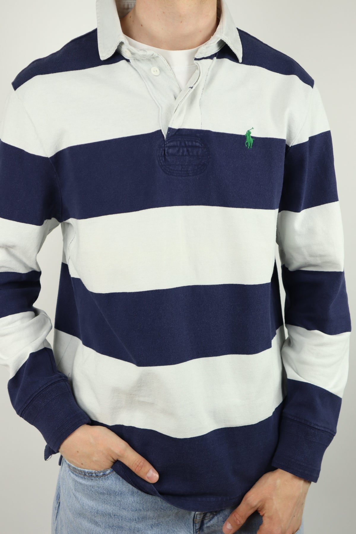 Ralph Lauren (rugby) polo shirt met lange mouw - M