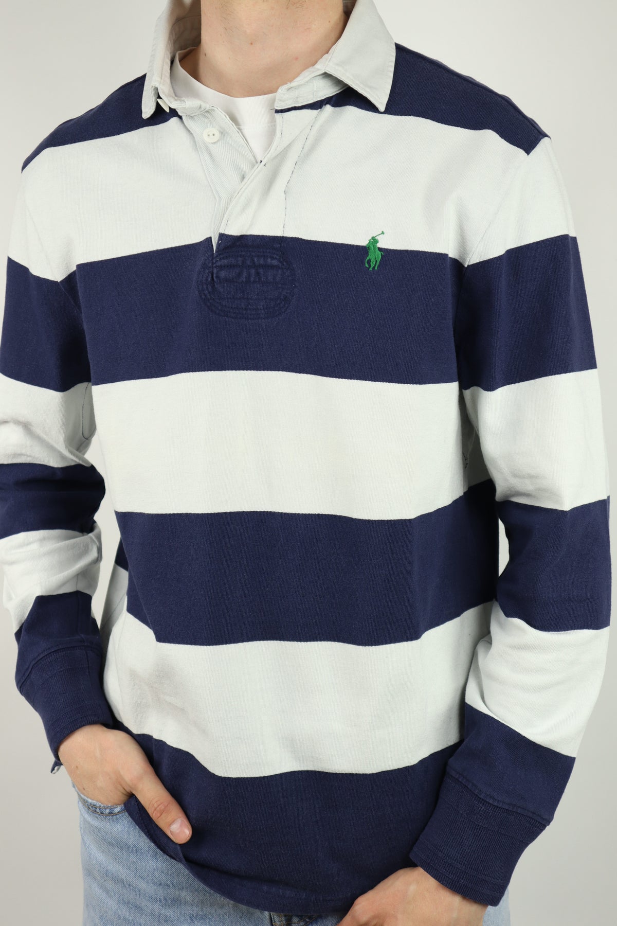 Ralph Lauren (rugby) polo shirt met lange mouw - M