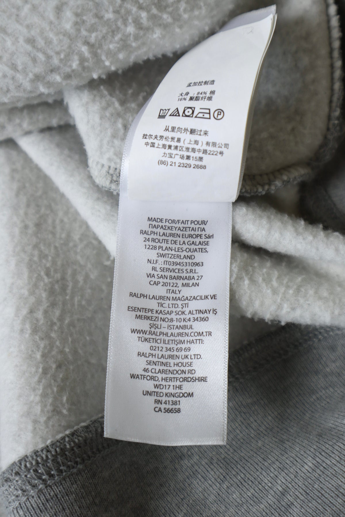 Ralph Lauren trui met ronde hals - S/M