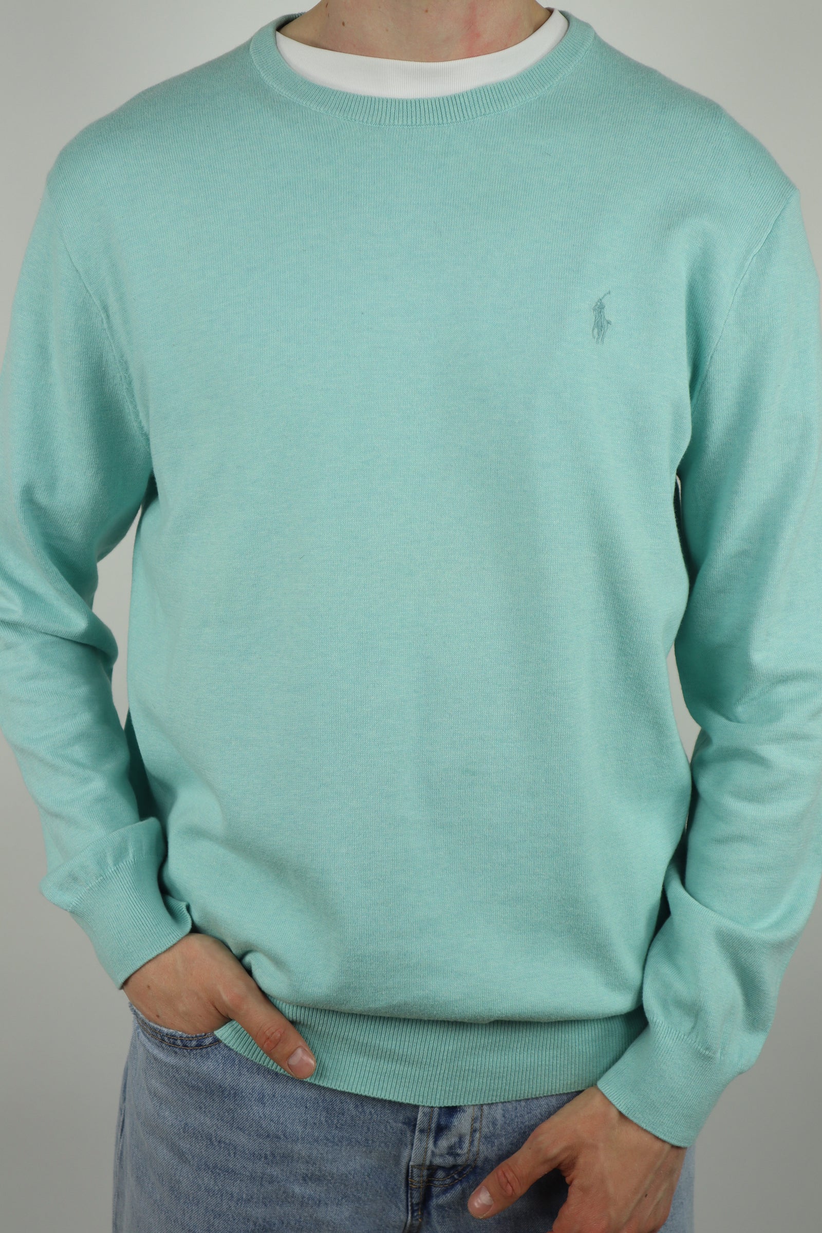 Ralph Lauren trui met ronde hals - L