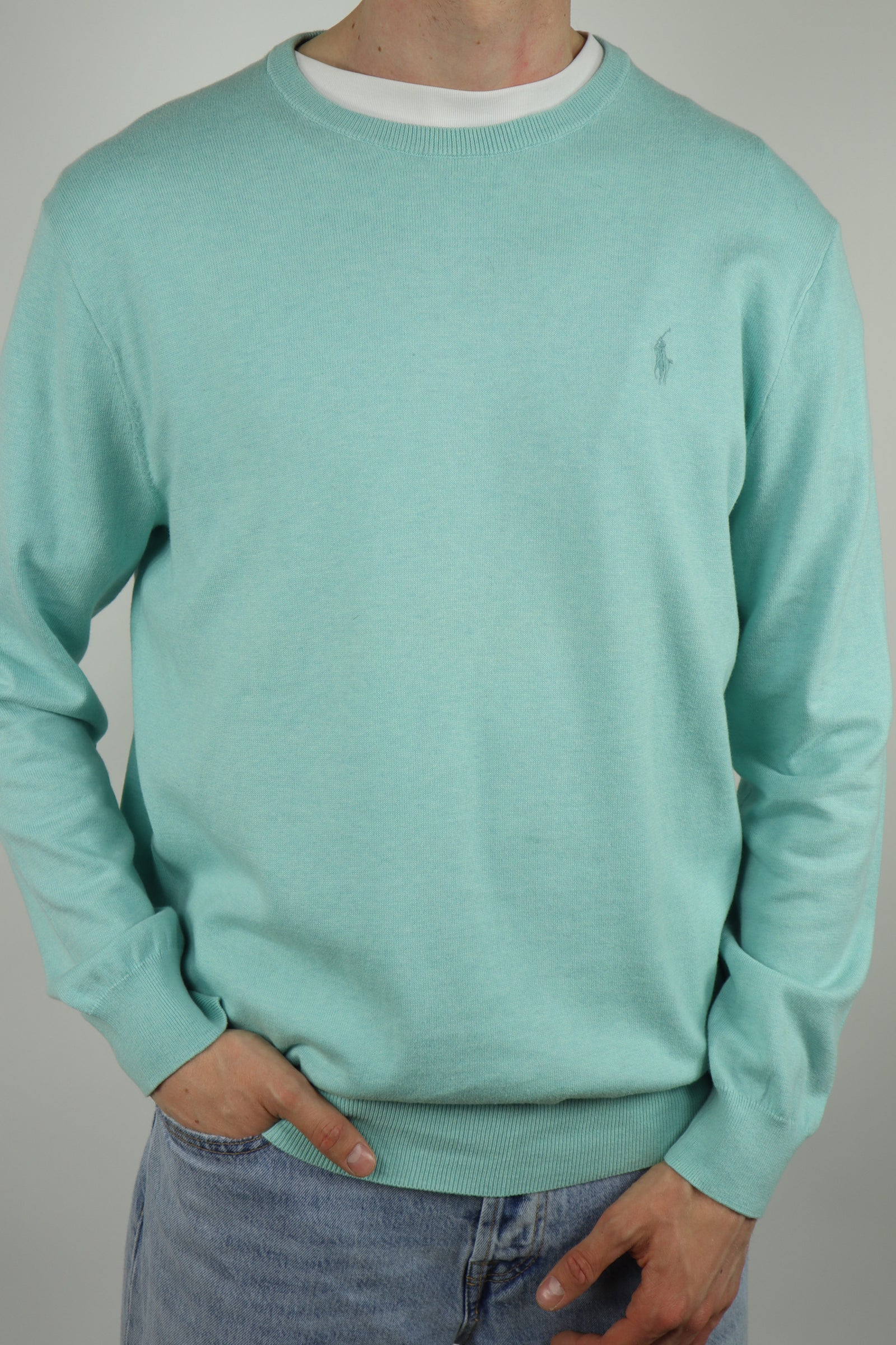 Ralph Lauren trui met ronde hals - L