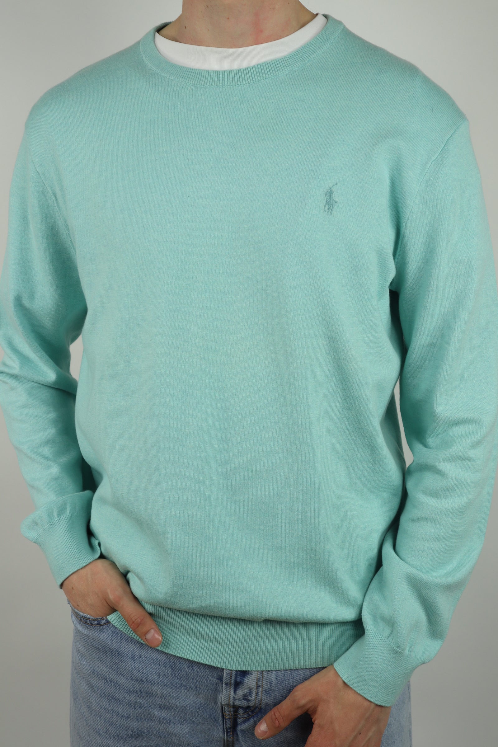 Ralph Lauren trui met ronde hals - L
