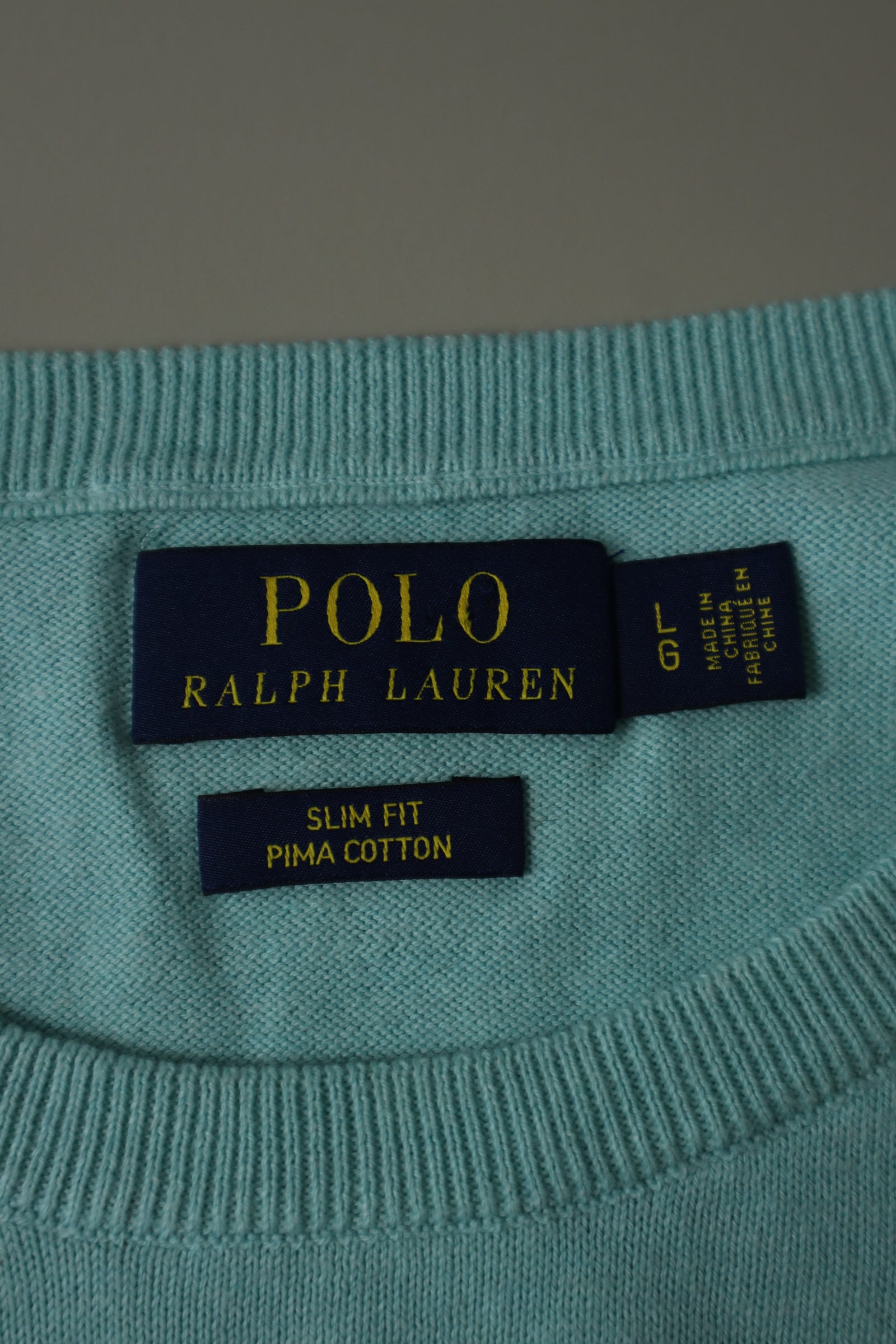 Ralph Lauren trui met ronde hals - L