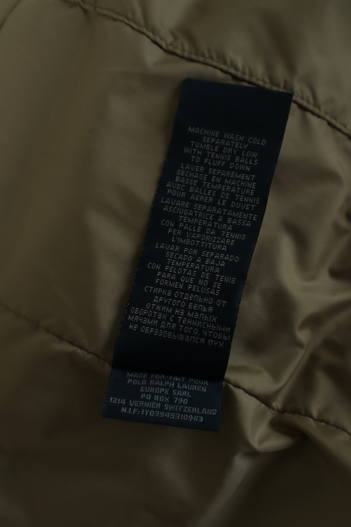 Ralph Lauren puffer (ski)winterjas - L
