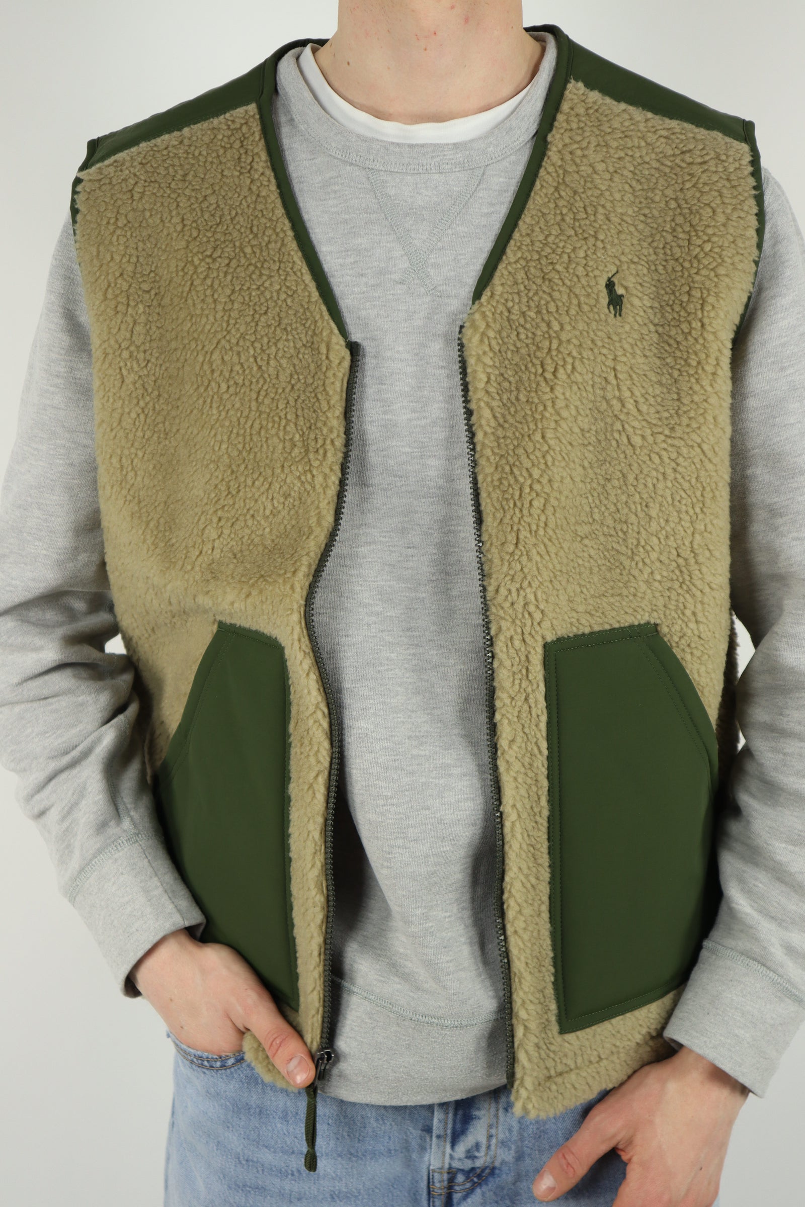 Ralph Lauren teddy bodywarmer - M