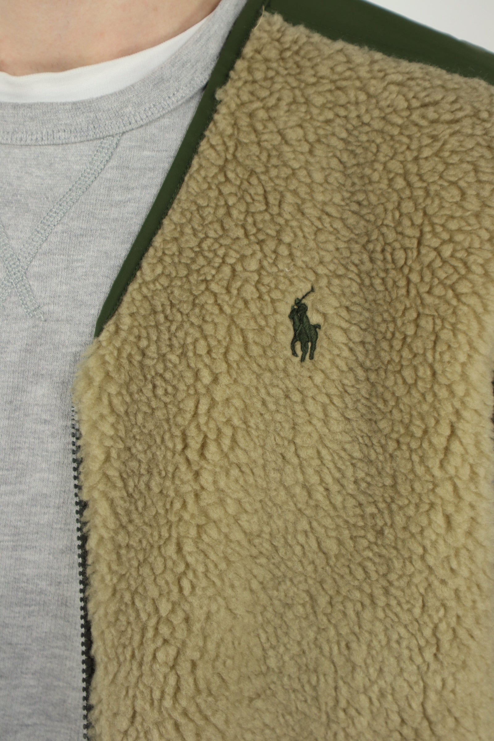 Ralph Lauren teddy bodywarmer - M
