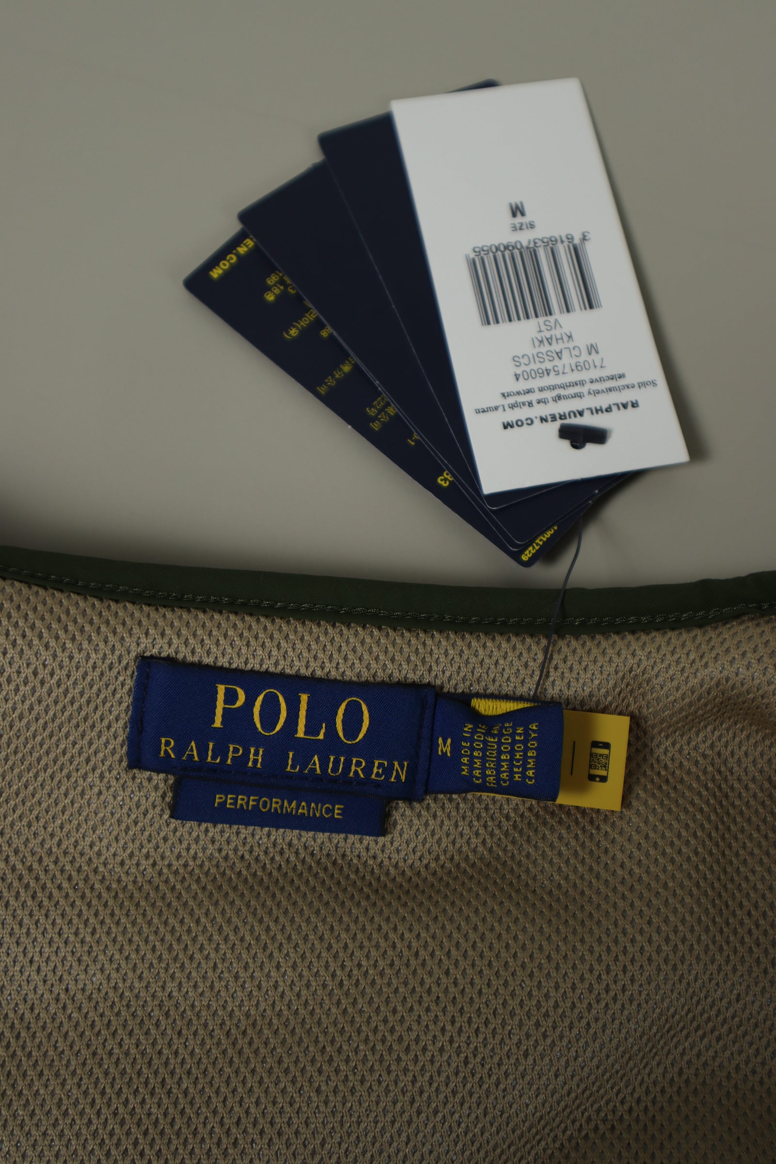 Ralph Lauren teddy bodywarmer - M