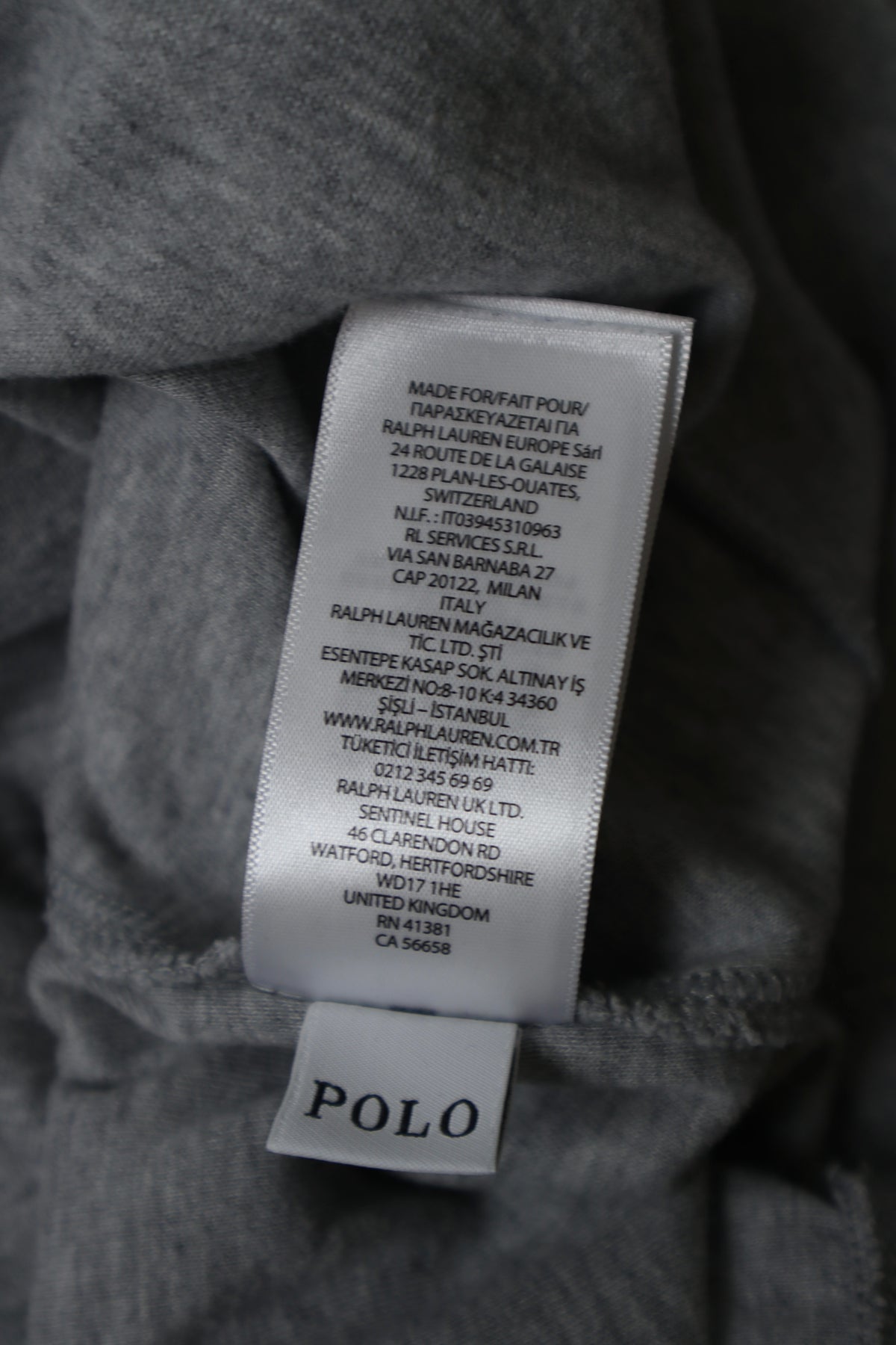 Ralph Lauren trui met kwart rits - M