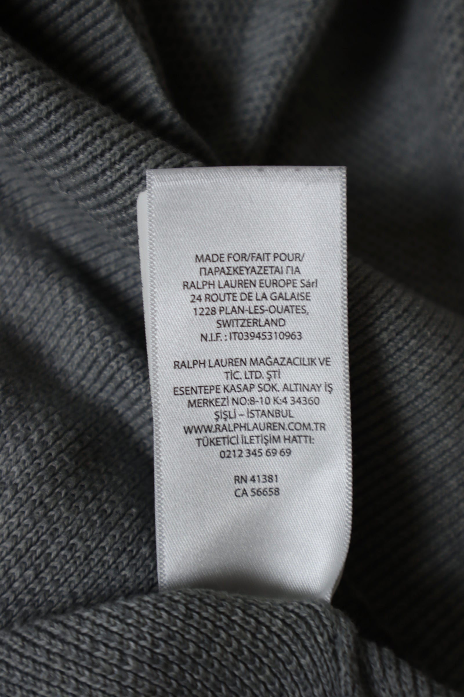 Ralph Lauren quarter zip - S