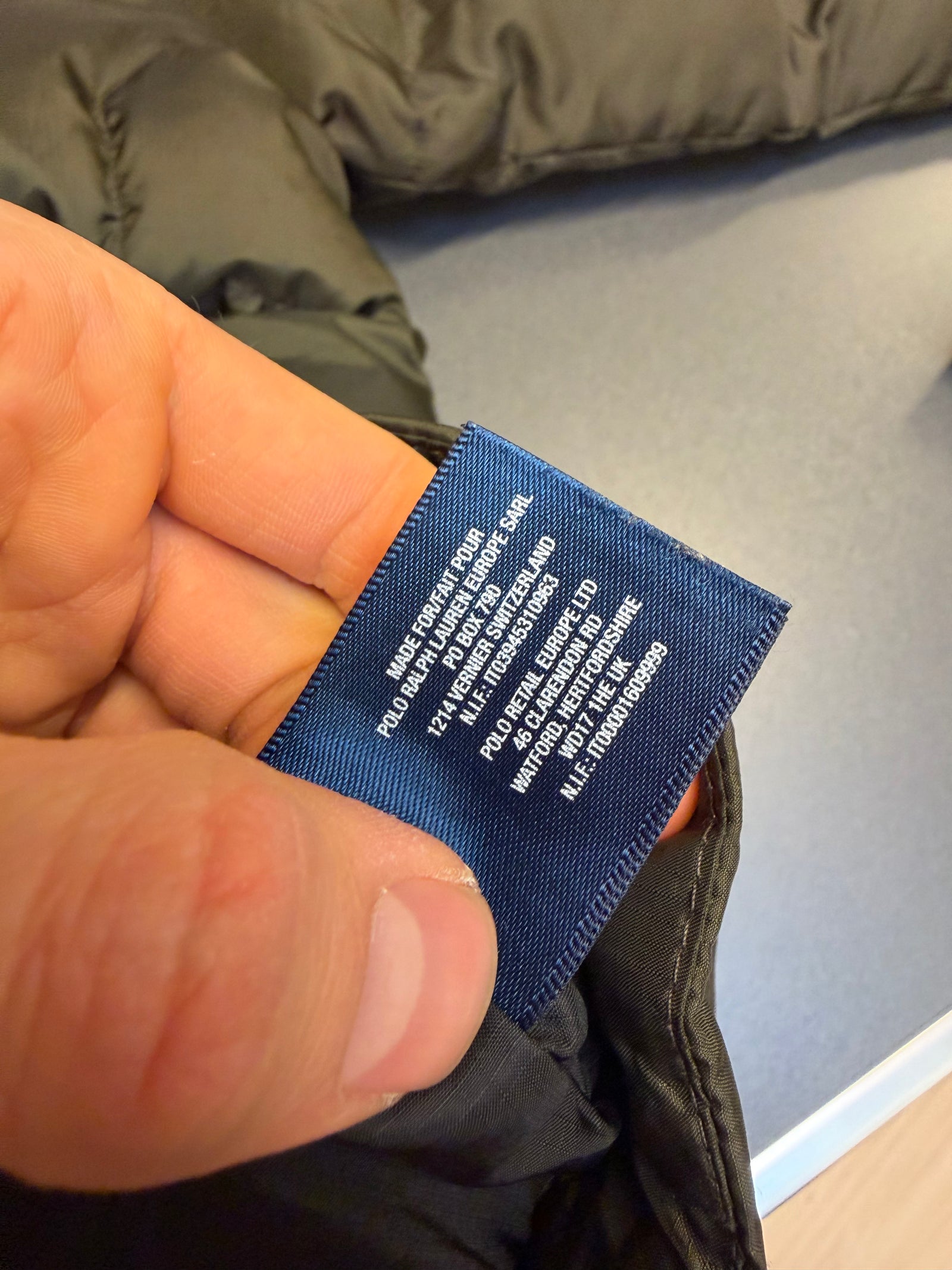 Ralph Lauren gewatteerde winterjas - XS
