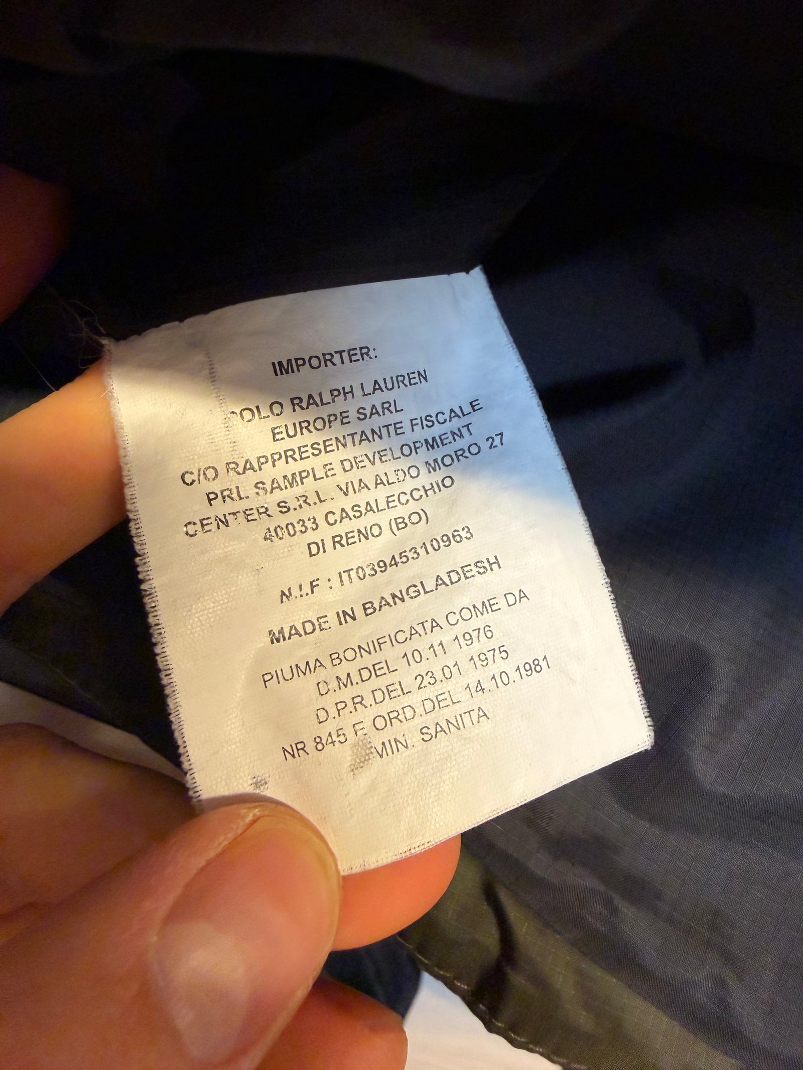 Ralph Lauren gewatteerde winterjas - XS