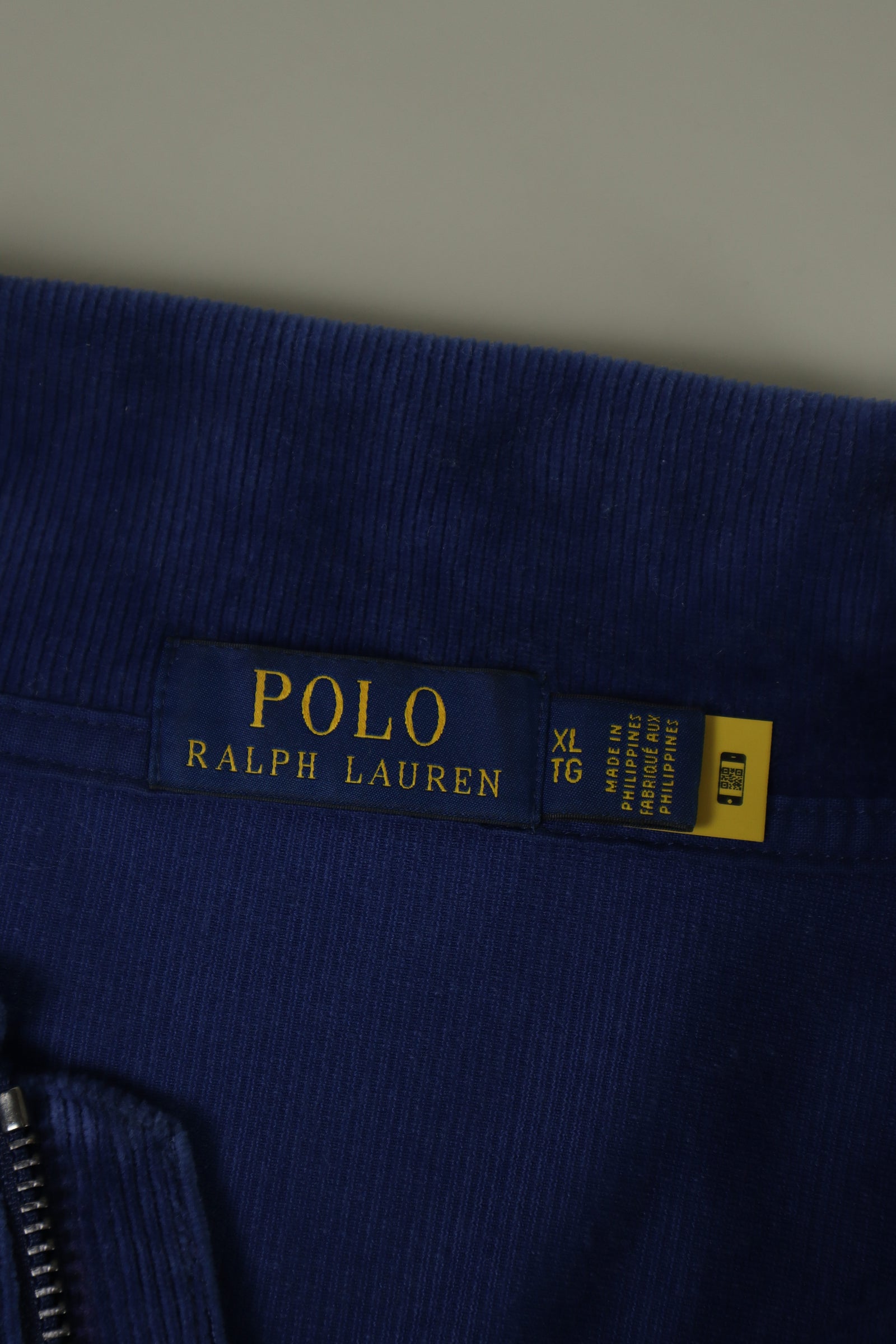 Ralph Lauren corduroy quarter zip - XL