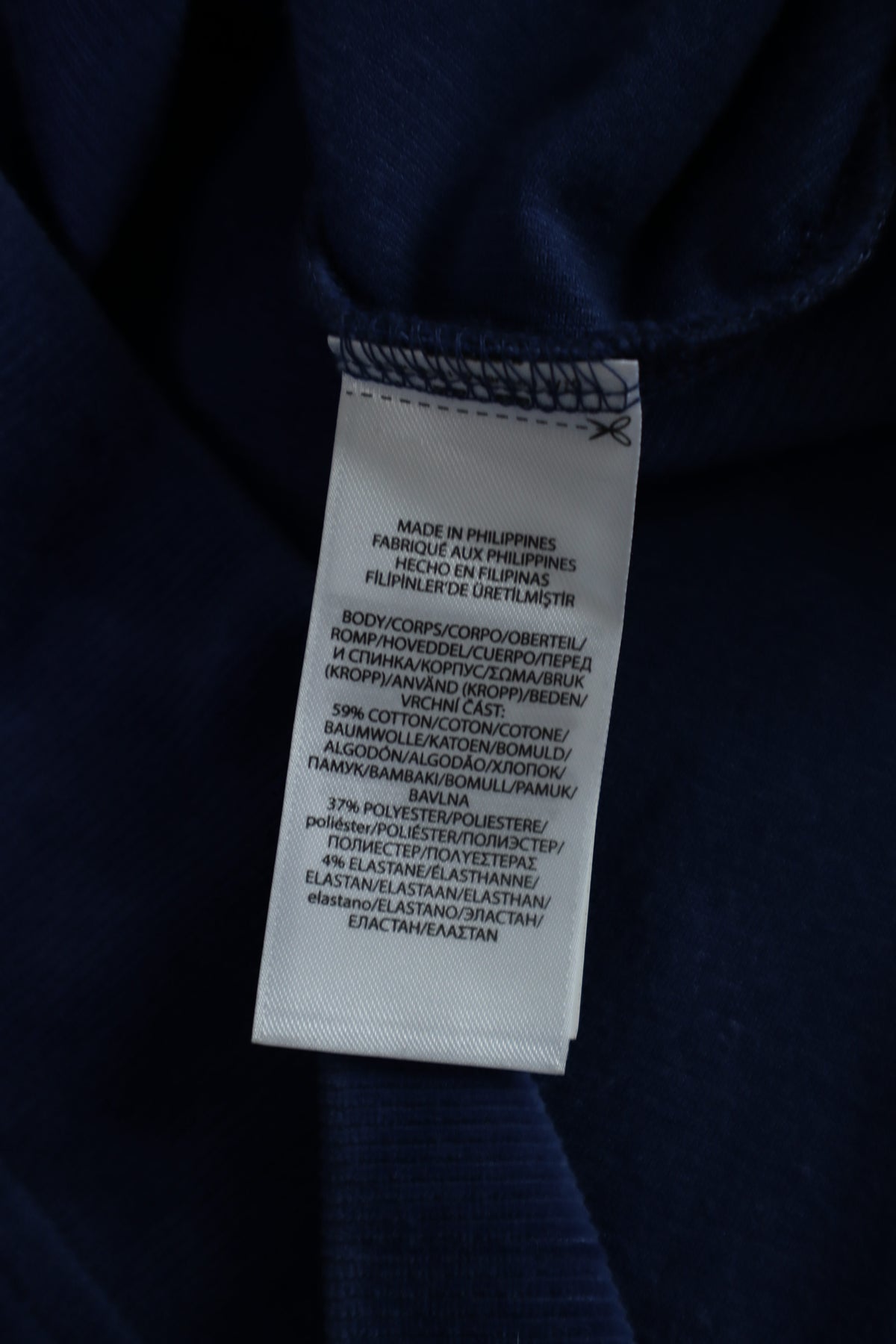 Ralph Lauren corduroy/velours trui met kwart rits - XL