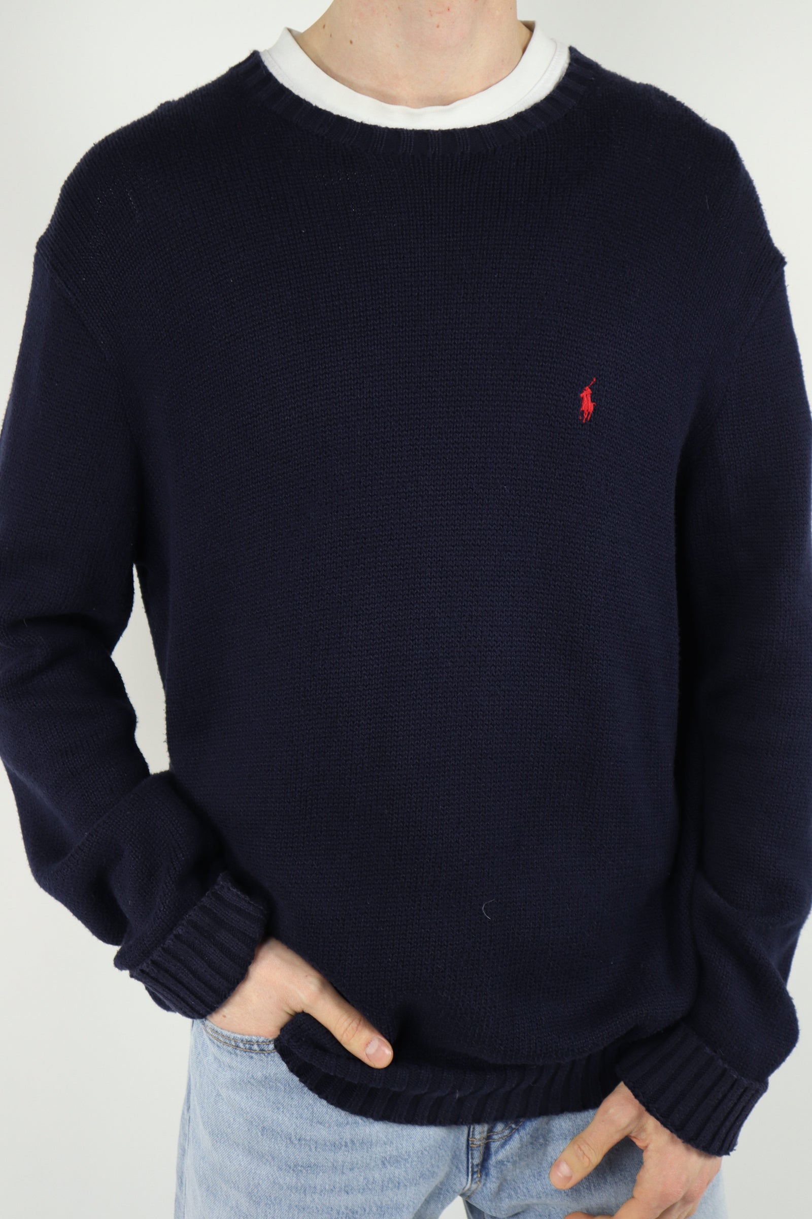 Ralph Lauren trui met ronde hals - XL