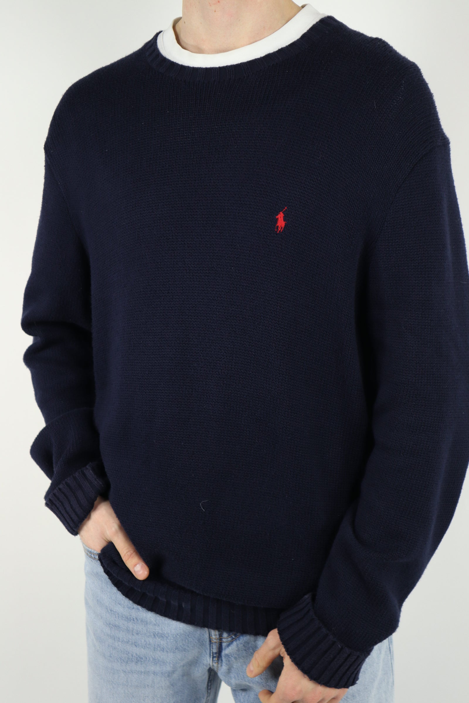 Ralph Lauren trui met ronde hals - XL