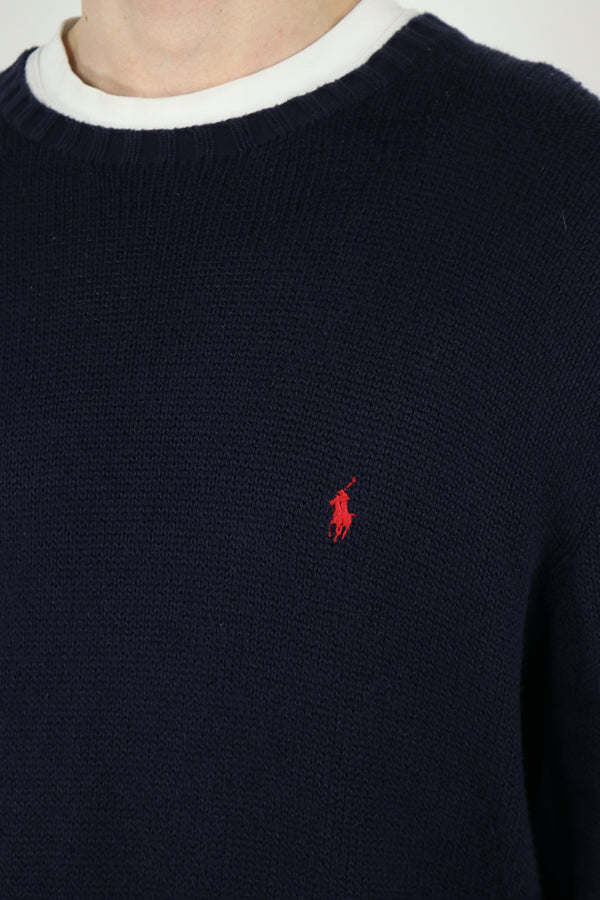 Ralph Lauren trui met ronde hals - XL