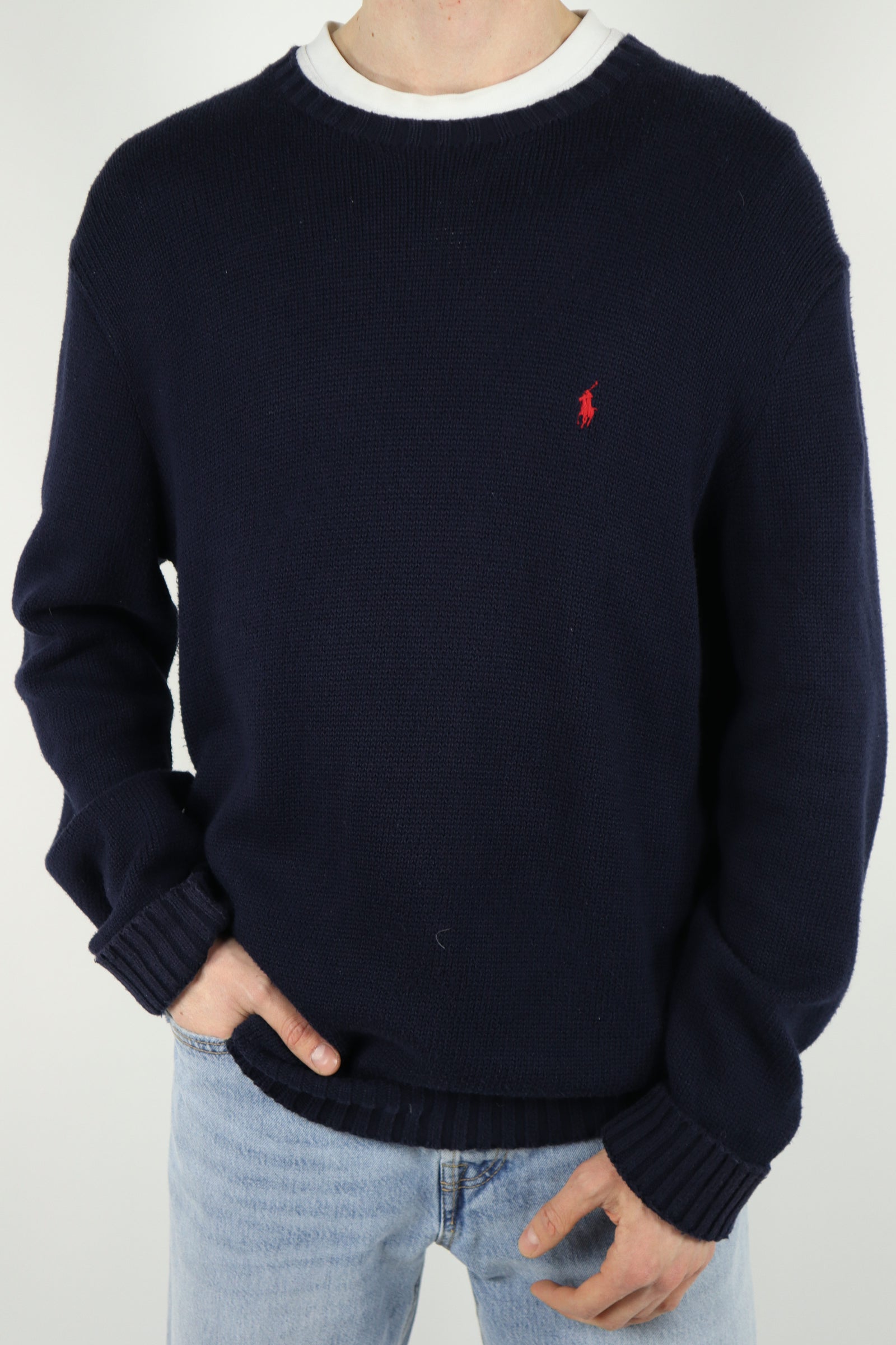 Ralph Lauren trui met ronde hals - XL