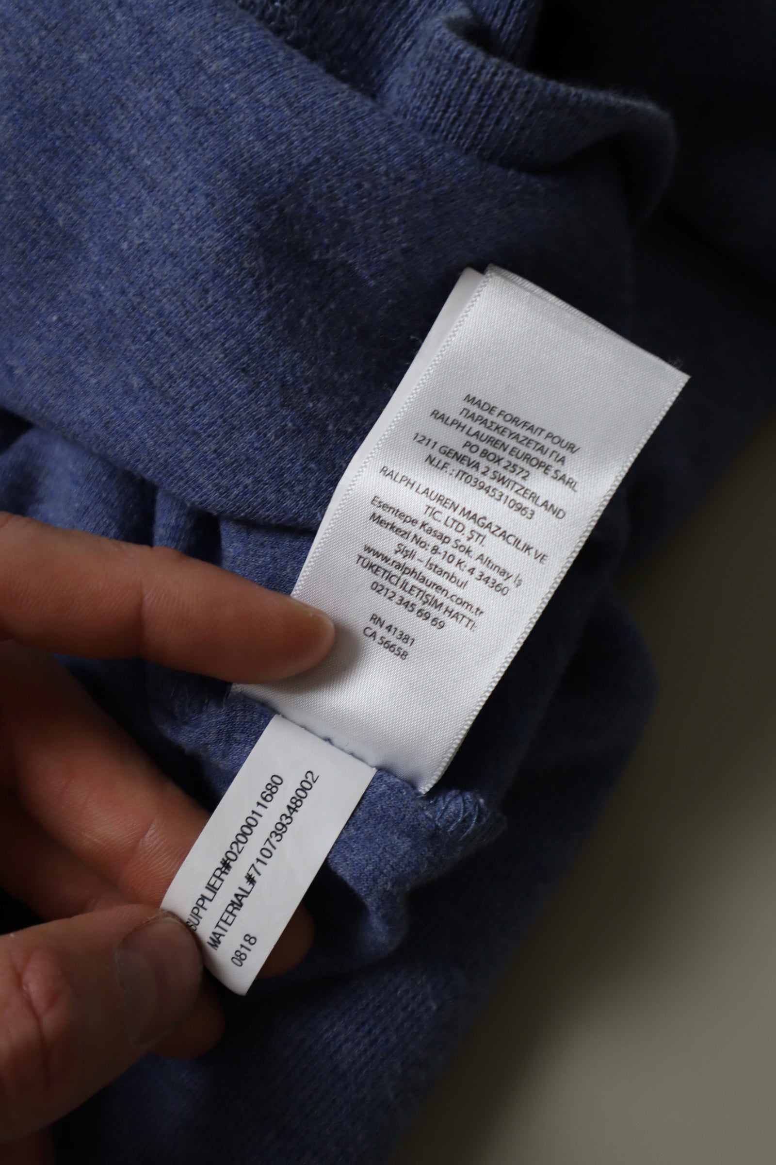 Ralph Lauren quarter zip - L