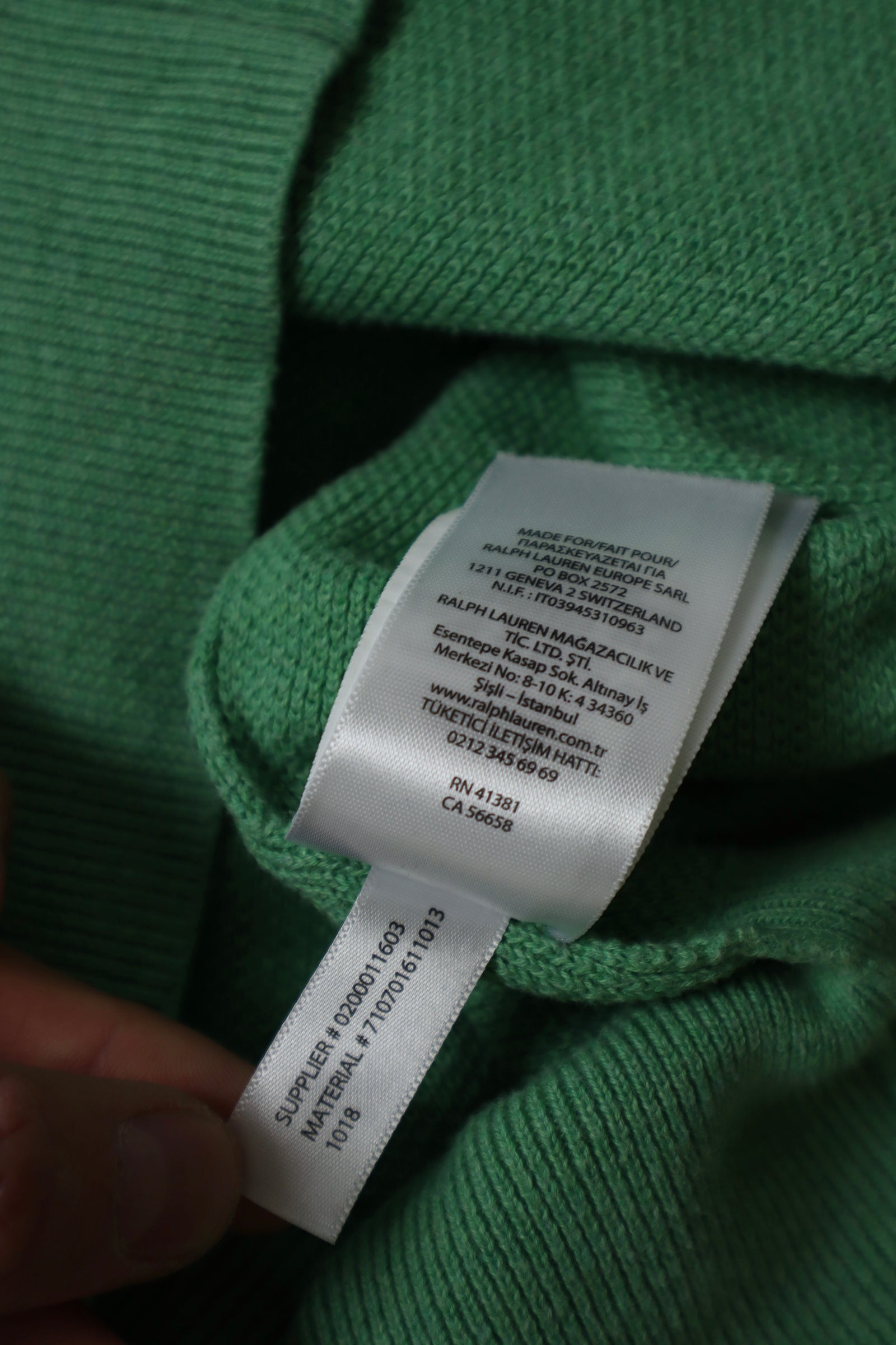 Ralph Lauren quarter zip - M