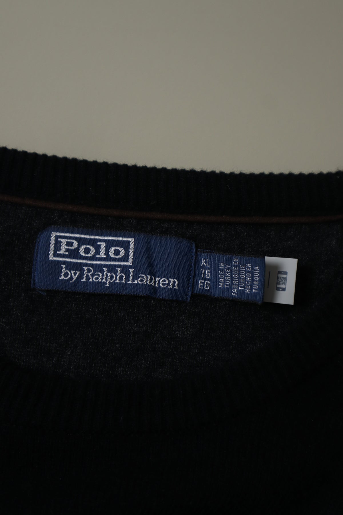 Ralph Lauren trui met ronde hals wol - XL