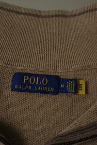 Ralph Lauren trui met kwart rits - M