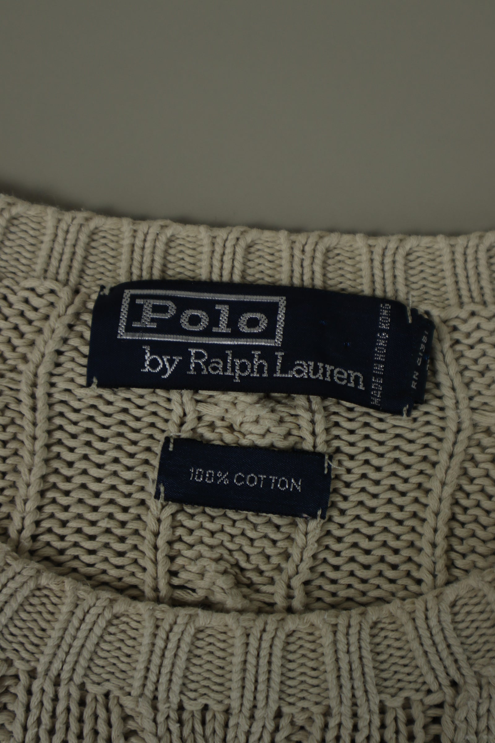 Ralph Lauren kabeltrui - S