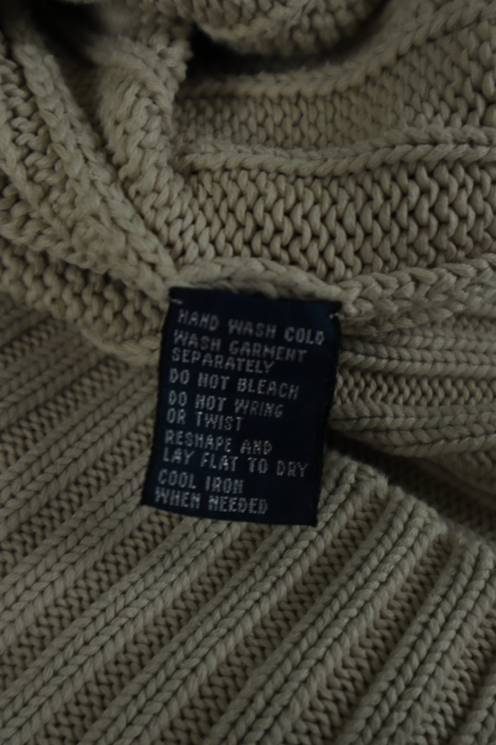 Ralph Lauren kabeltrui - S
