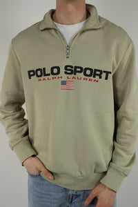 Ralph Lauren Polo Sport trui met kwart rits - L