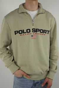 Ralph Lauren Polo Sport trui met kwart rits - L