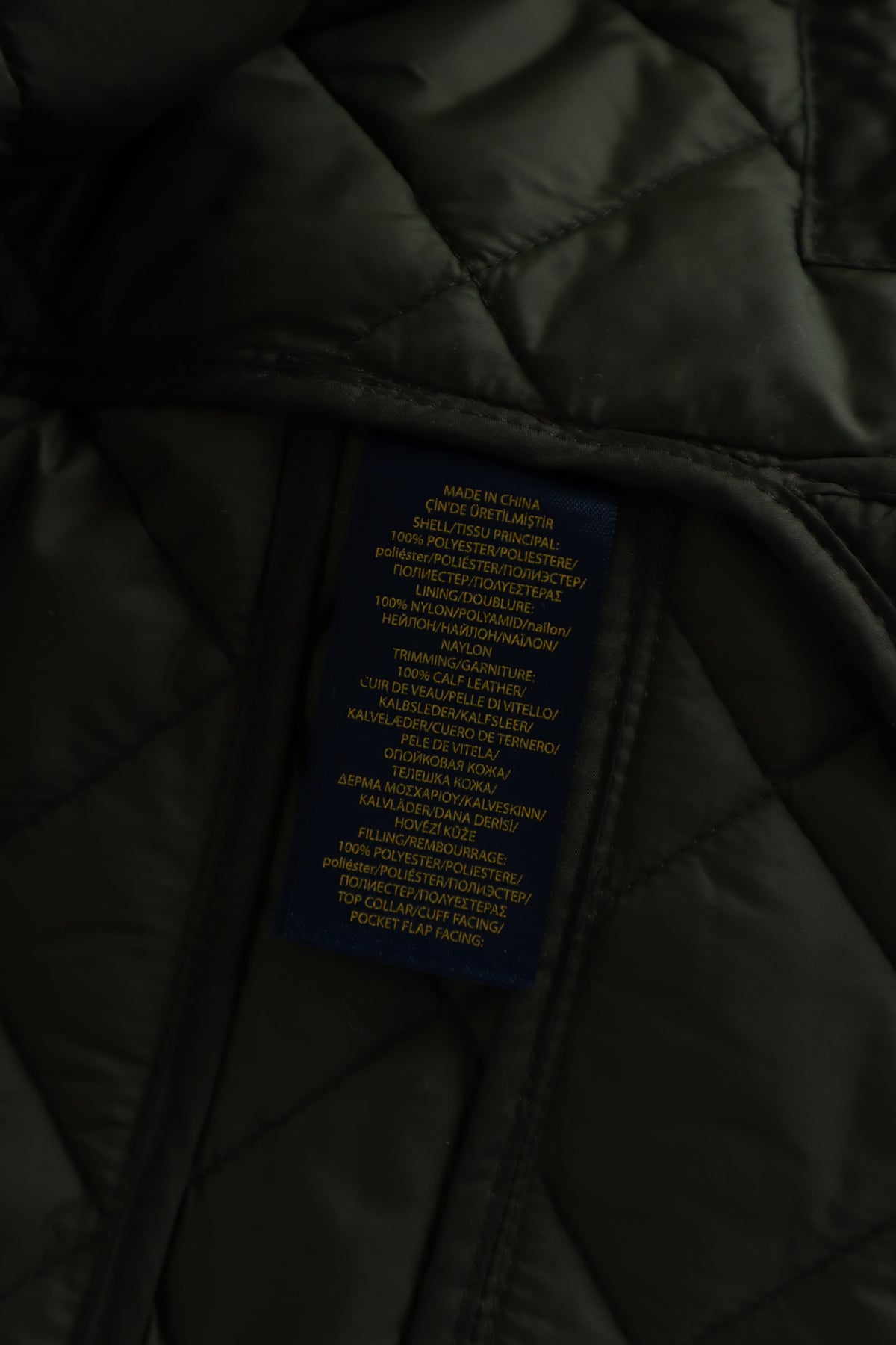 Ralph Lauren quilted jas - S