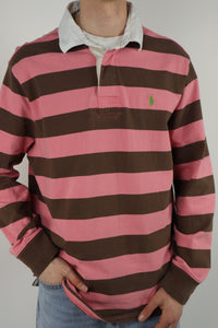 Ralph Lauren (rugby) polo shirt met lange mouw - XL