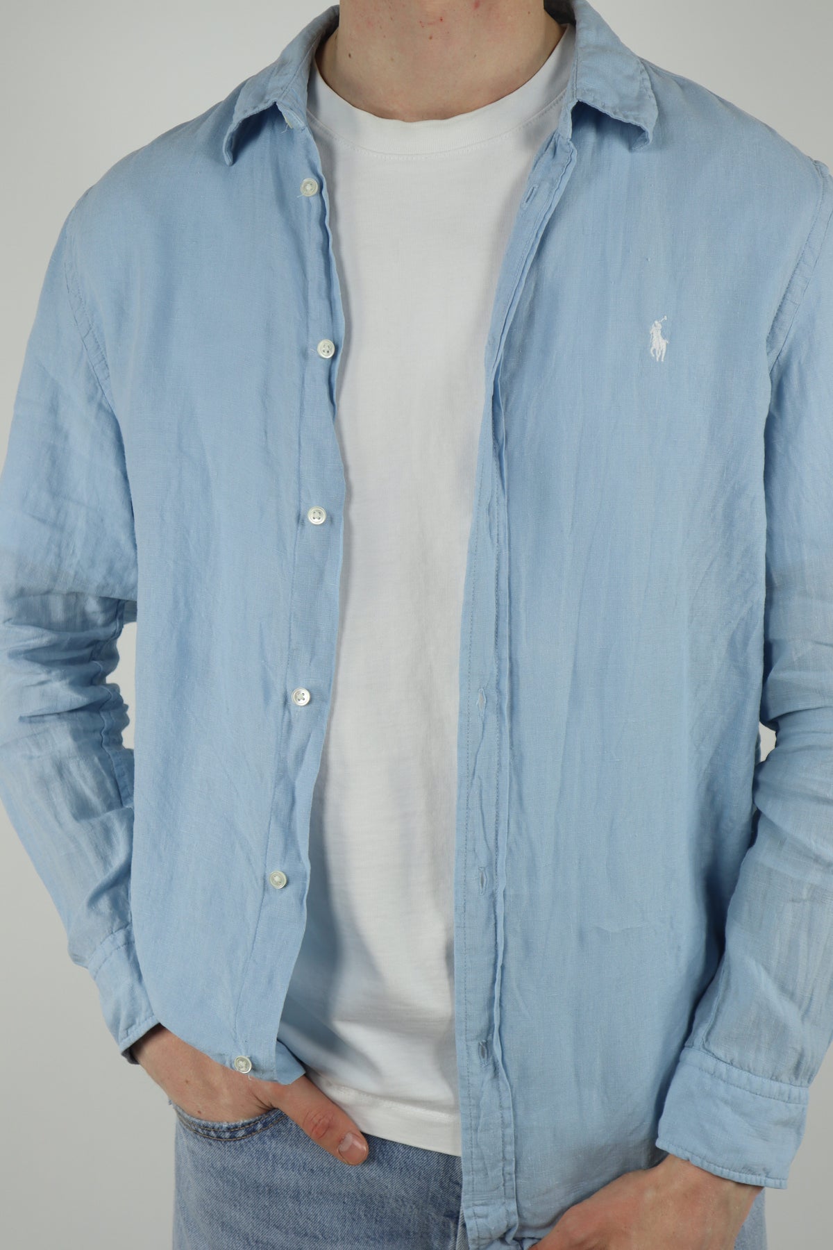 Ralph Lauren overhemd linnen - L