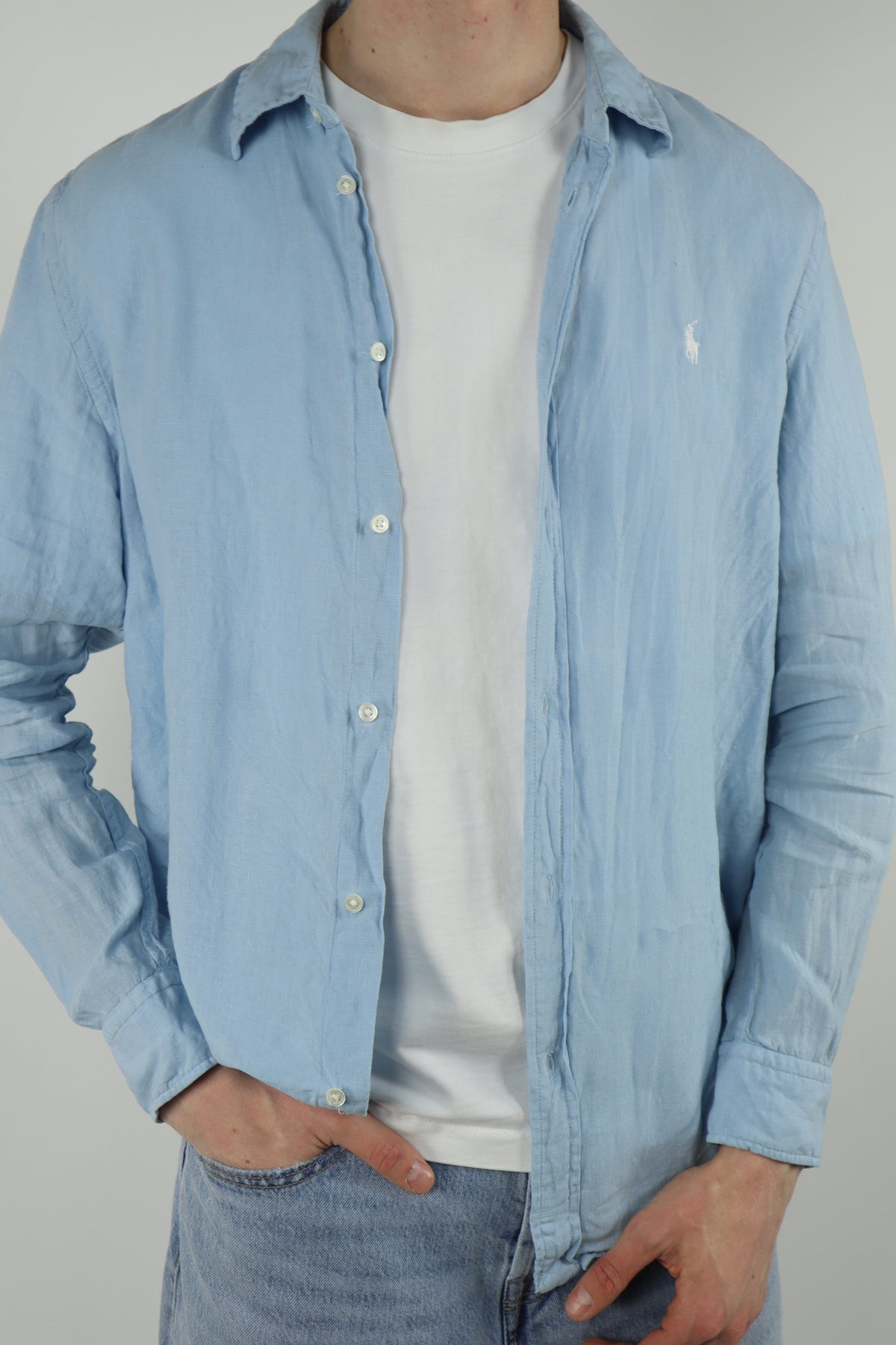 Ralph Lauren overhemd linnen - L