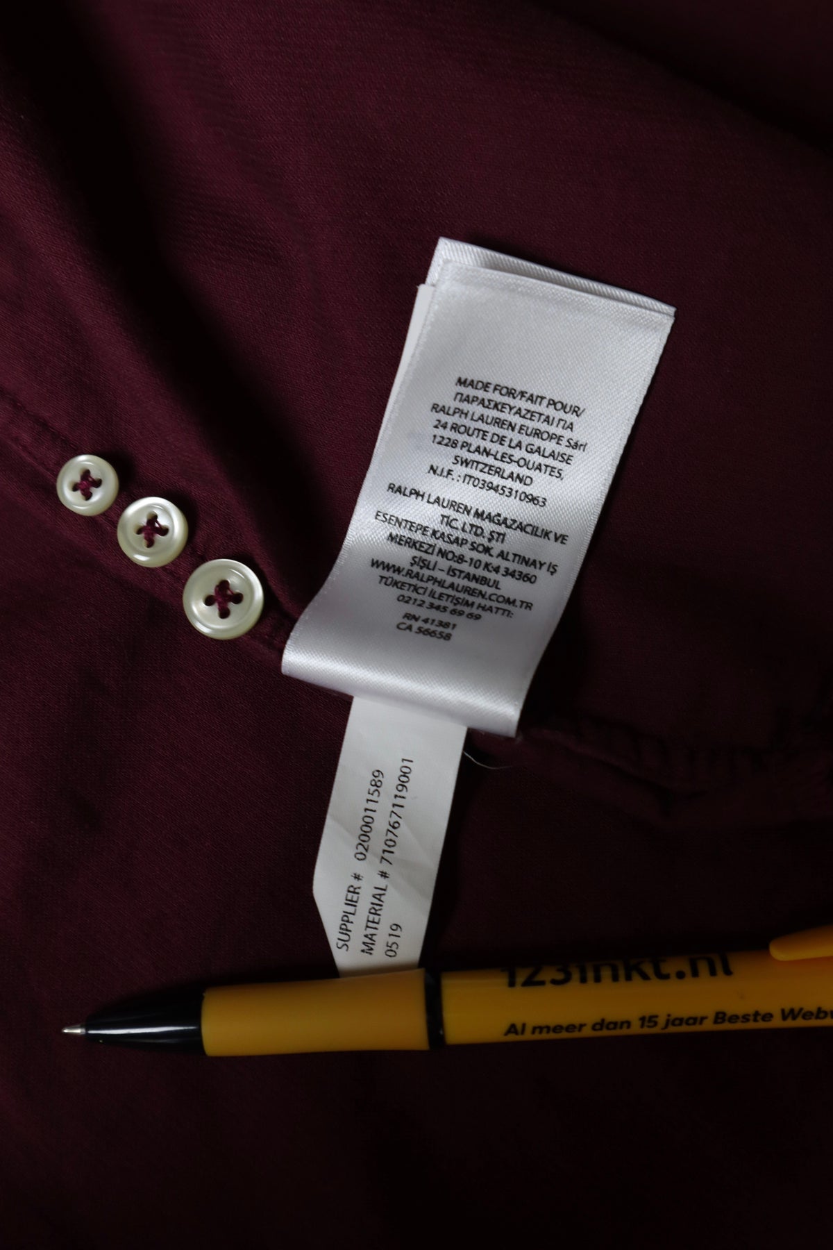 Ralph Lauren corduroy overhemd - M