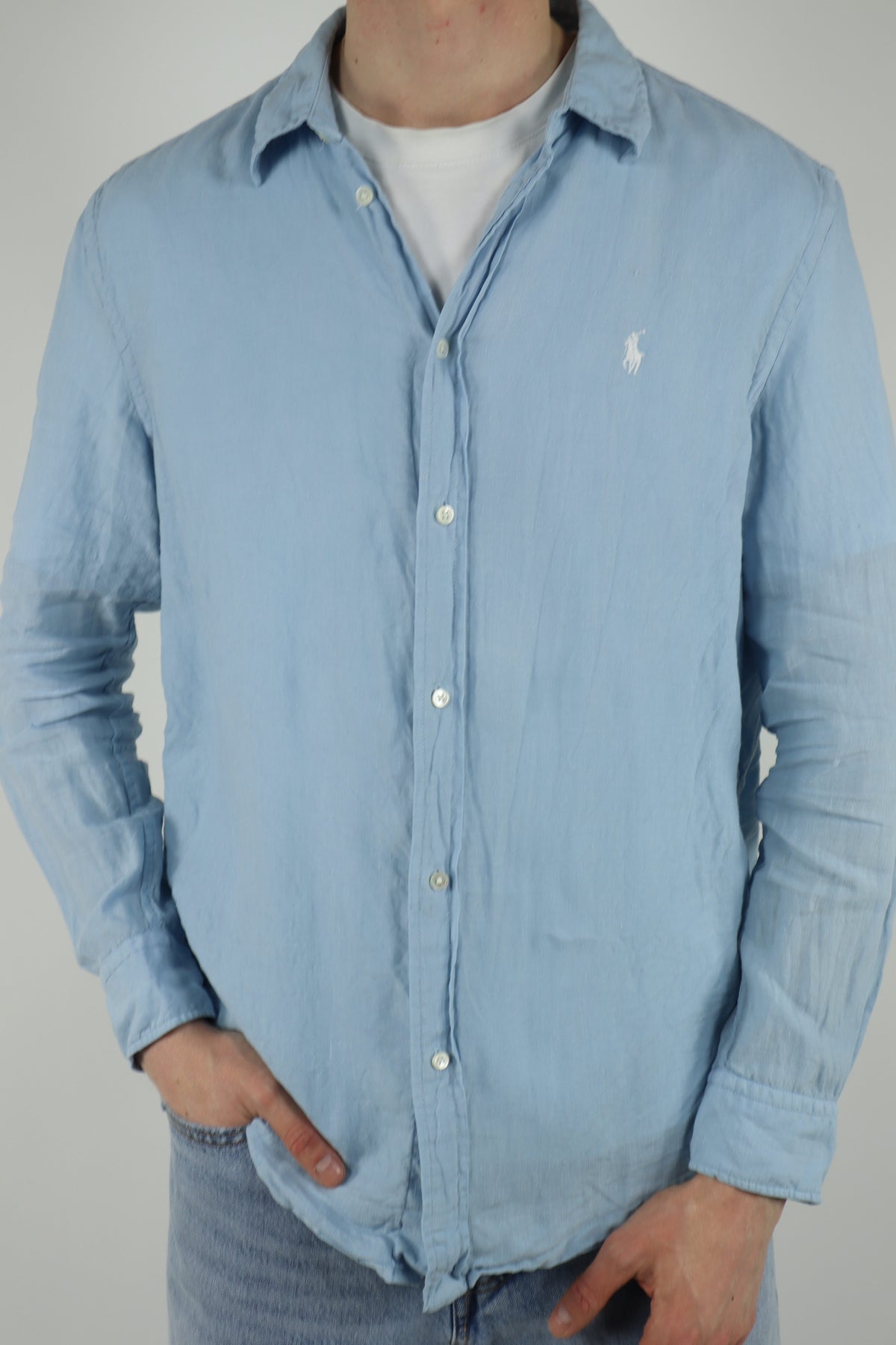 Ralph Lauren overhemd linnen - L