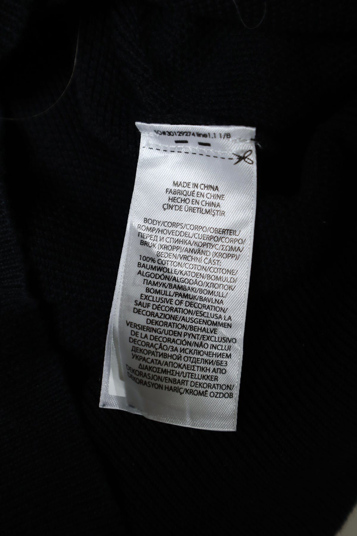 Ralph Lauren trui met kwart rits - M