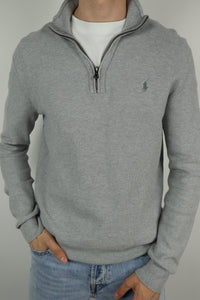 Ralph Lauren trui met kwart rits - M