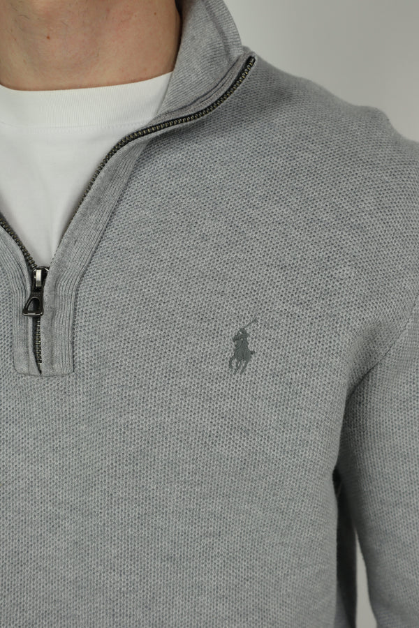Ralph Lauren trui met kwart rits - M