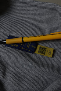 Ralph Lauren trui met kwart rits - M