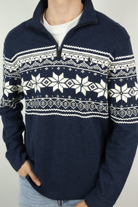 Ralph Lauren trui met kwart rits - M/L