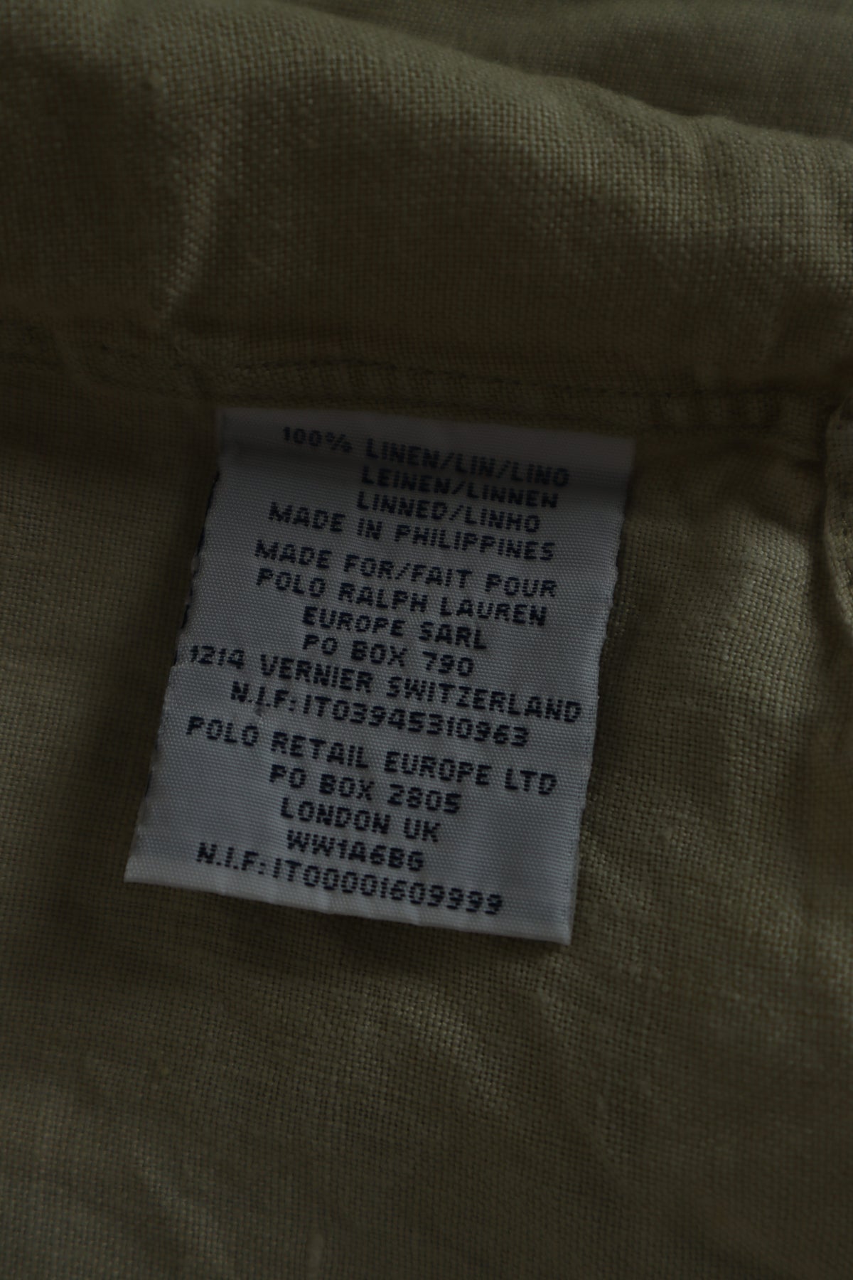 Ralph Lauren overhemd linnen - M