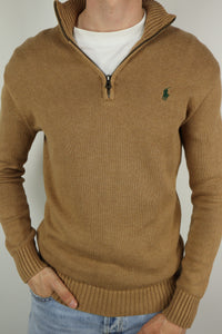 Ralph Lauren trui met kwart rits - S/M